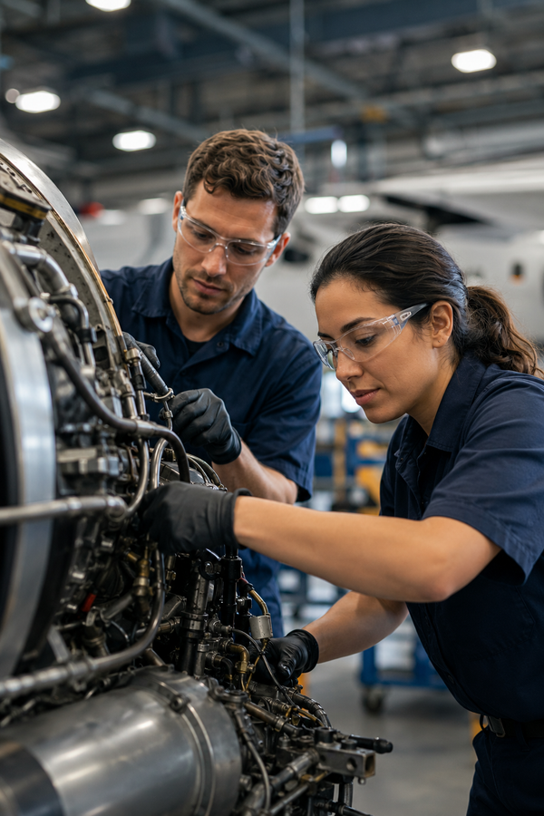 Aerospace workers