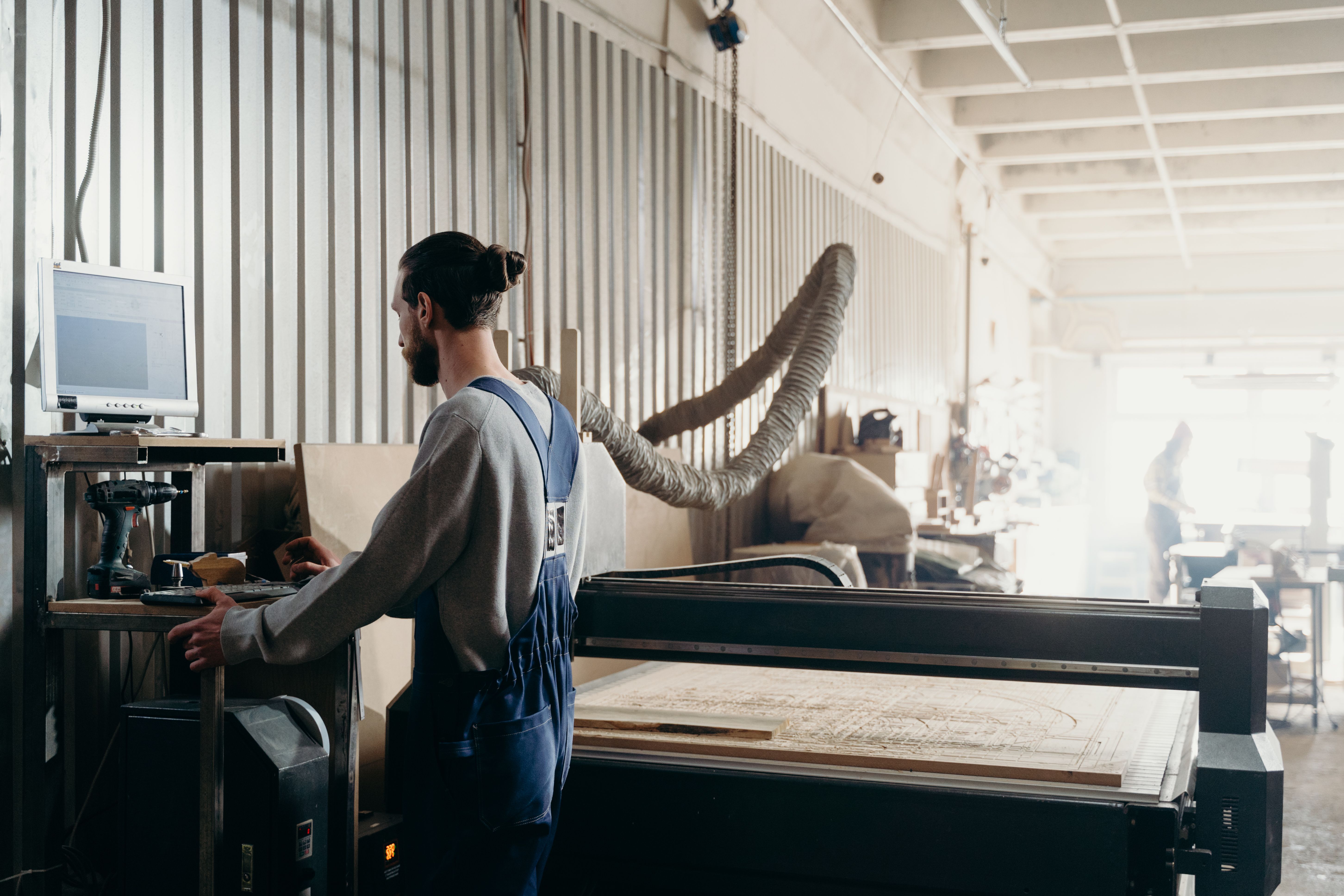 Manufacturing worker