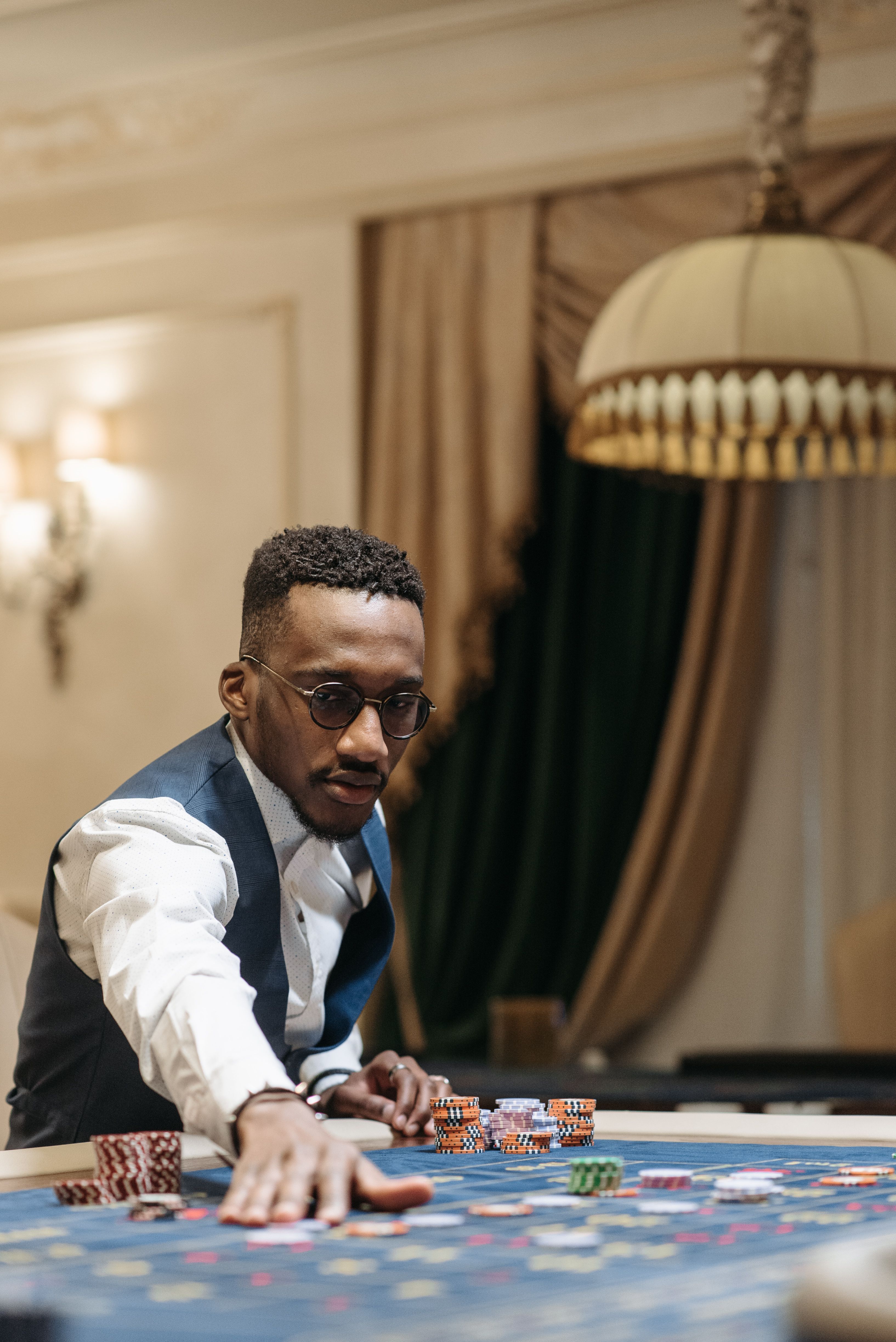 Casino worker
