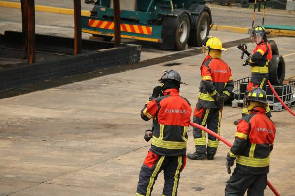 emergency workers