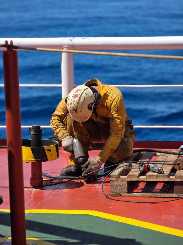 Shipbuilding employee