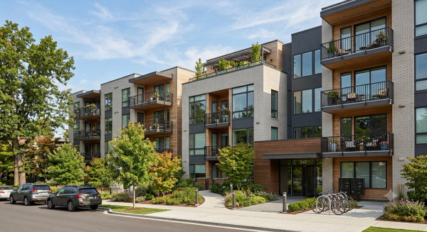 Apartment exterior