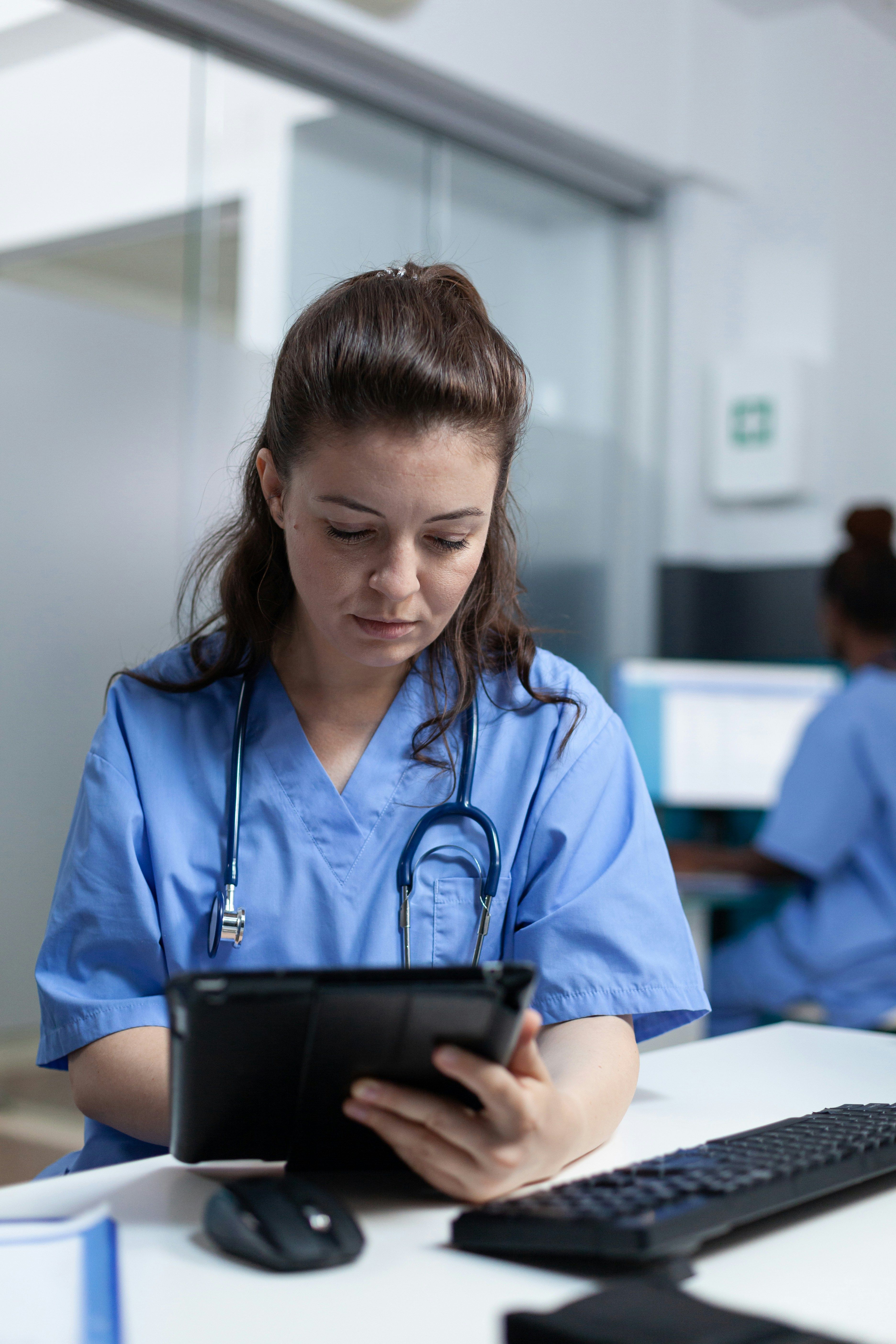 Nurse at work