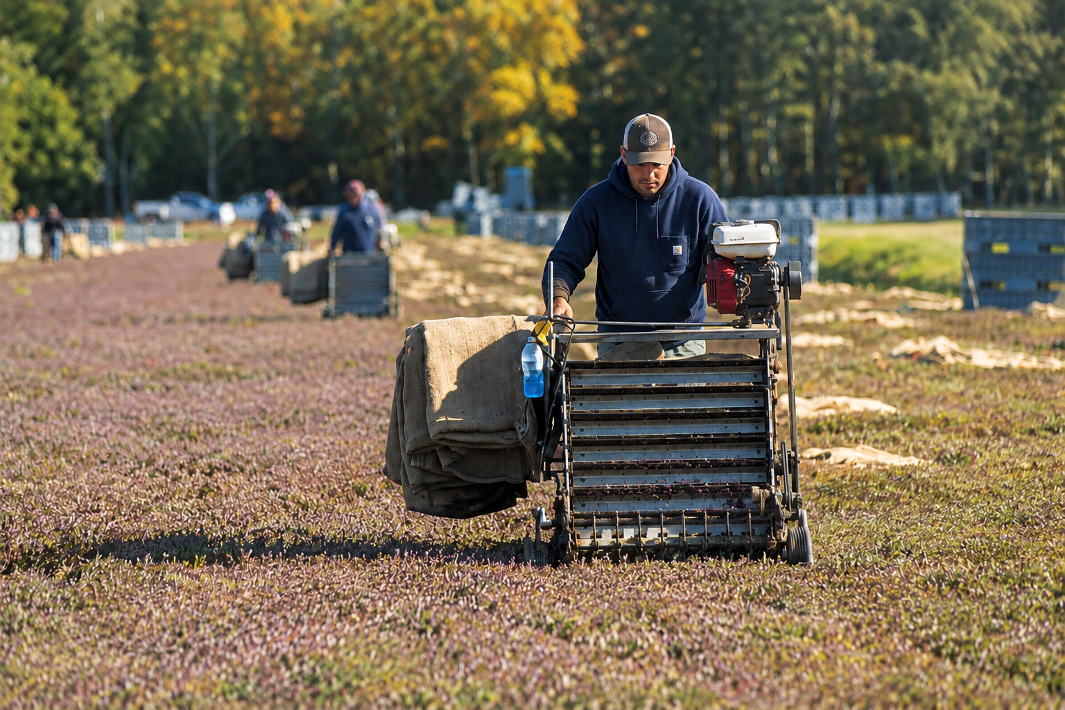 Harvest crew