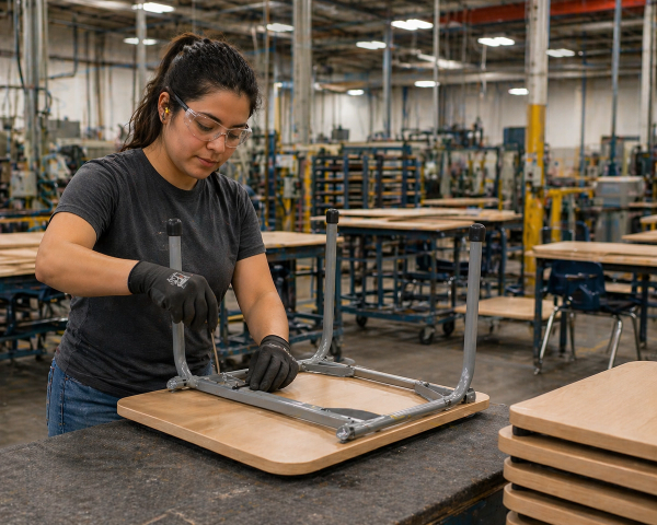 Manufacturing worker