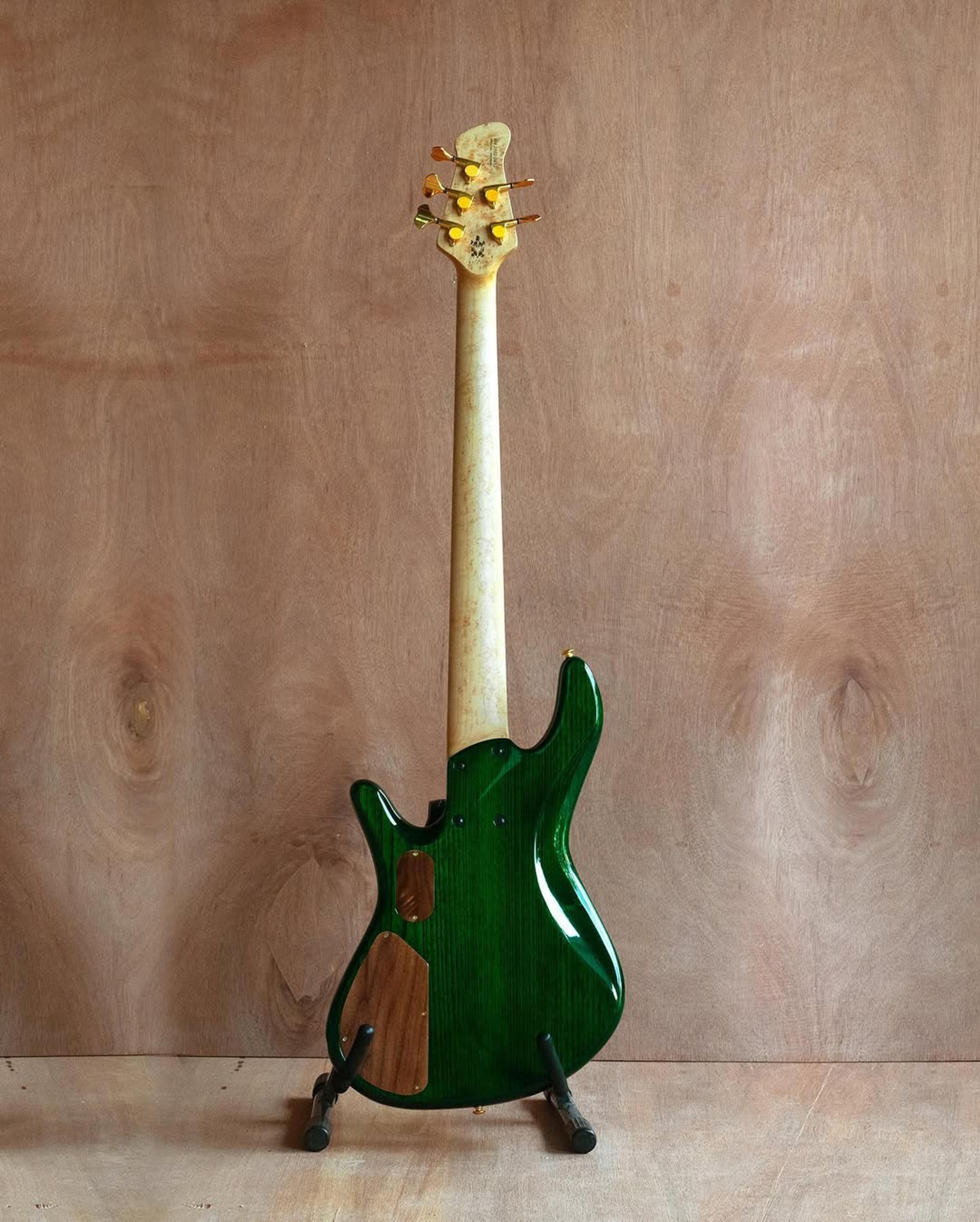 Full Back front view of the ODIENG INZ 5 string bass