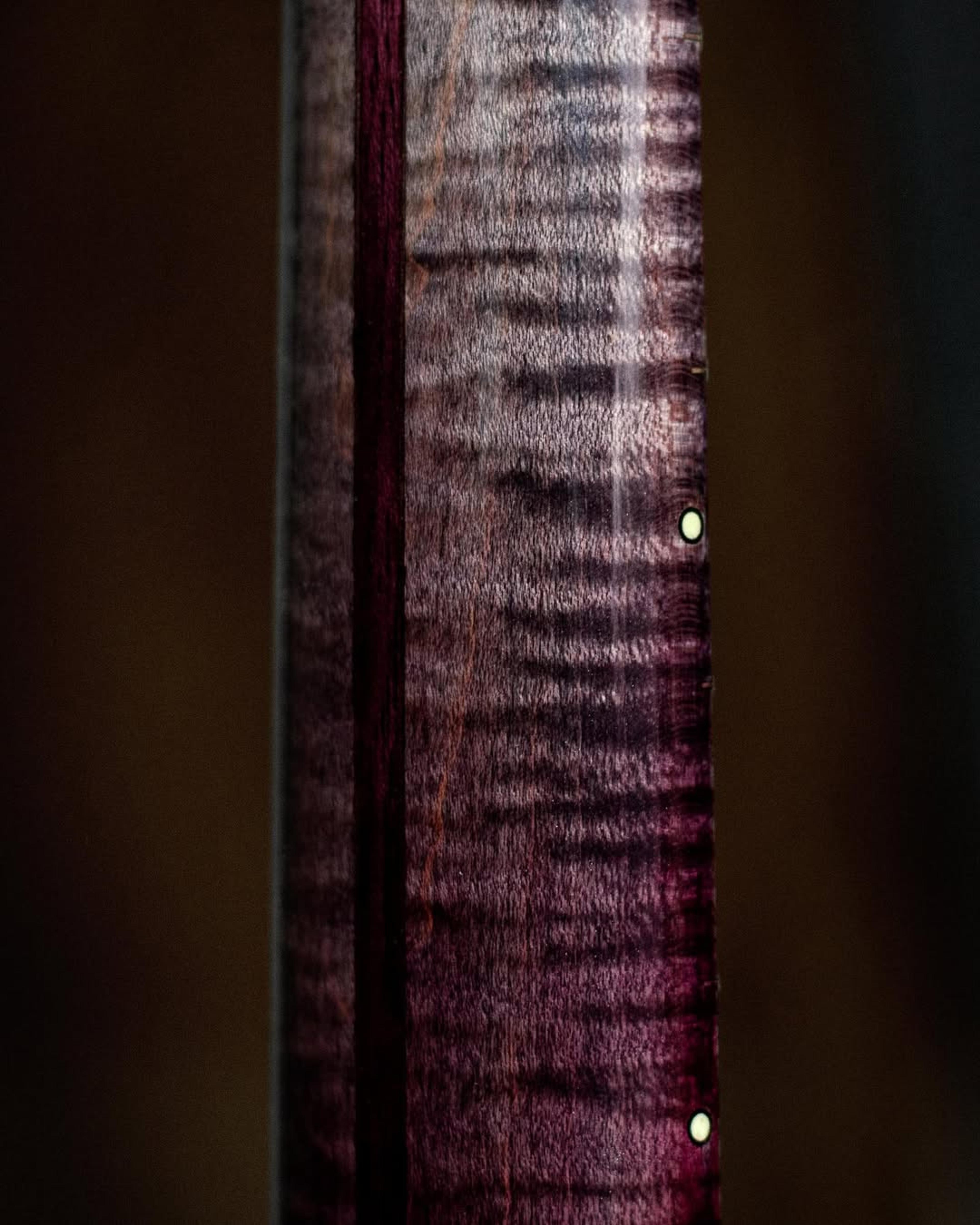 Back Neck view of the ODIENG Parama Guitar 6 string Guitar