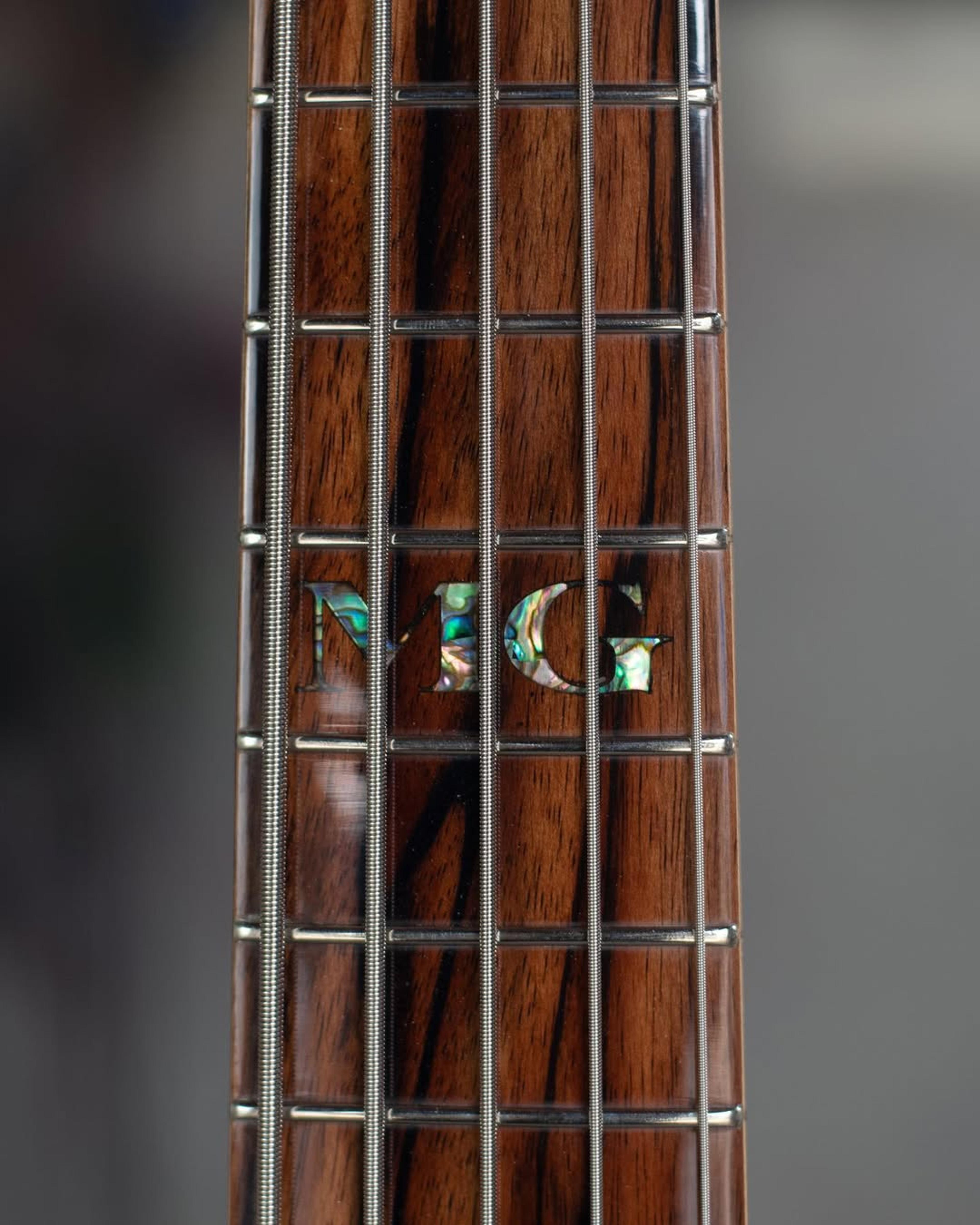 Back body view of the ODIENG Series Viper 5 string bass