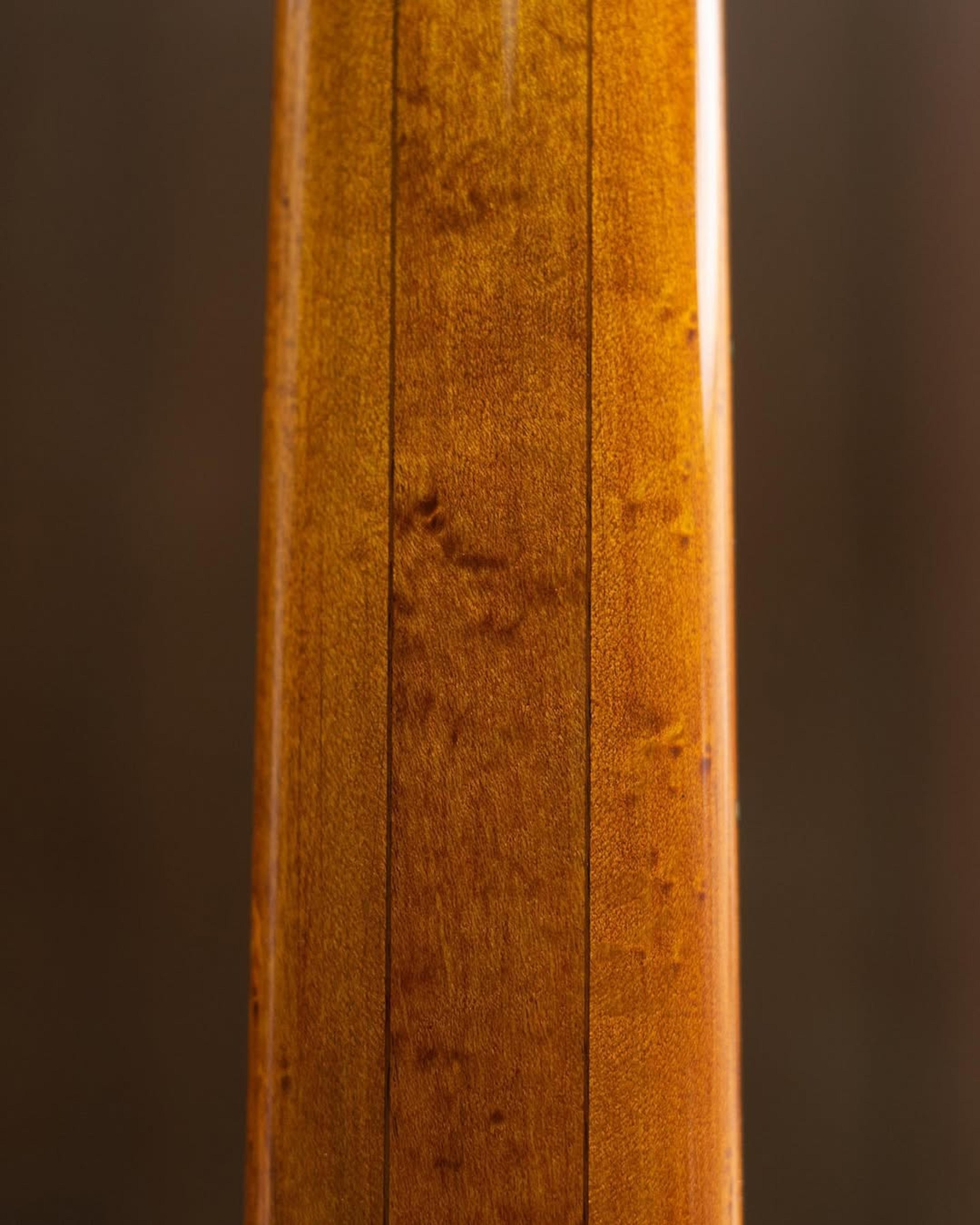 Back Neck detail view of the ODIENG Anthea 6 string Guitar