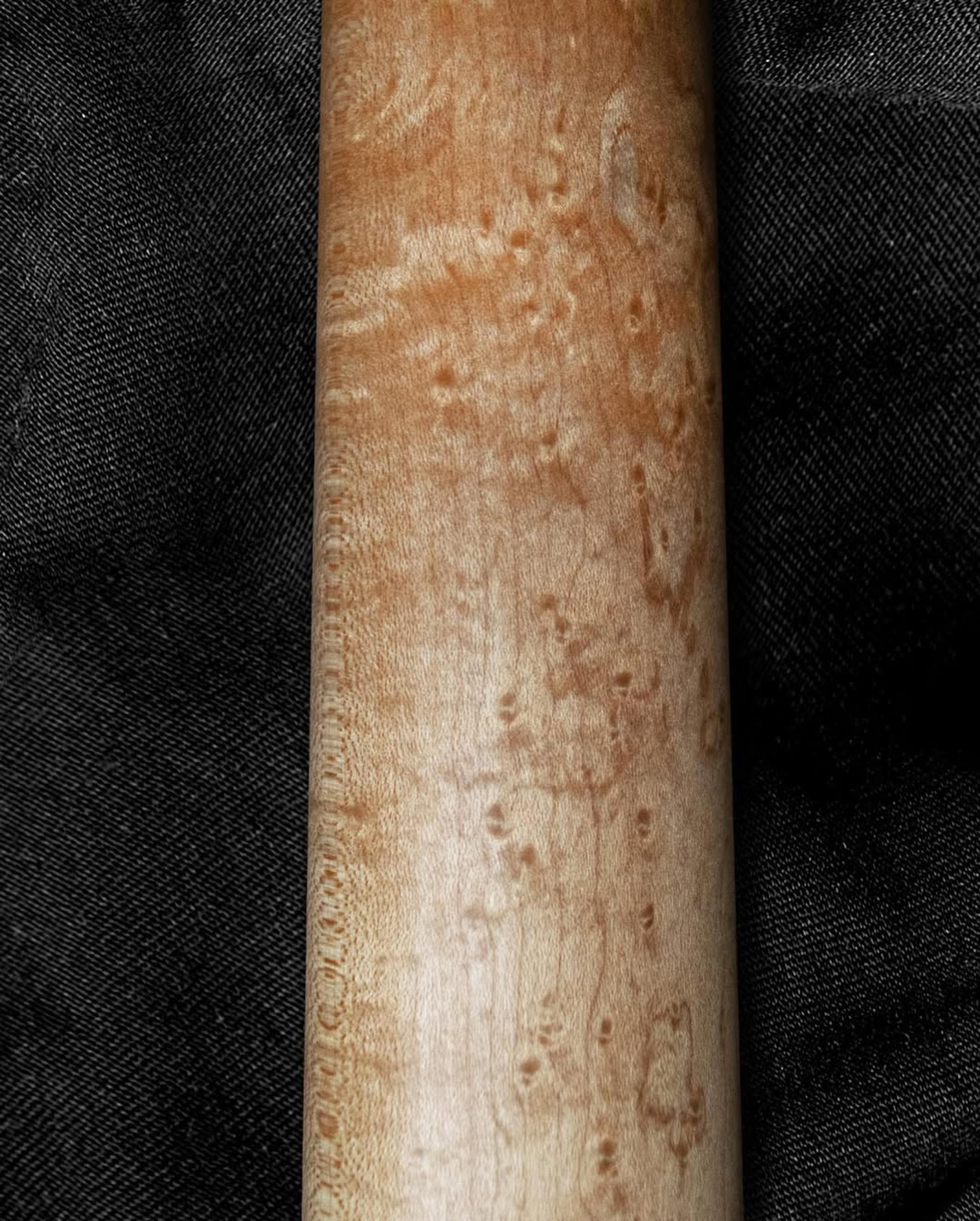 Back neck detail view of the ODIENG Nebula 5 string bass