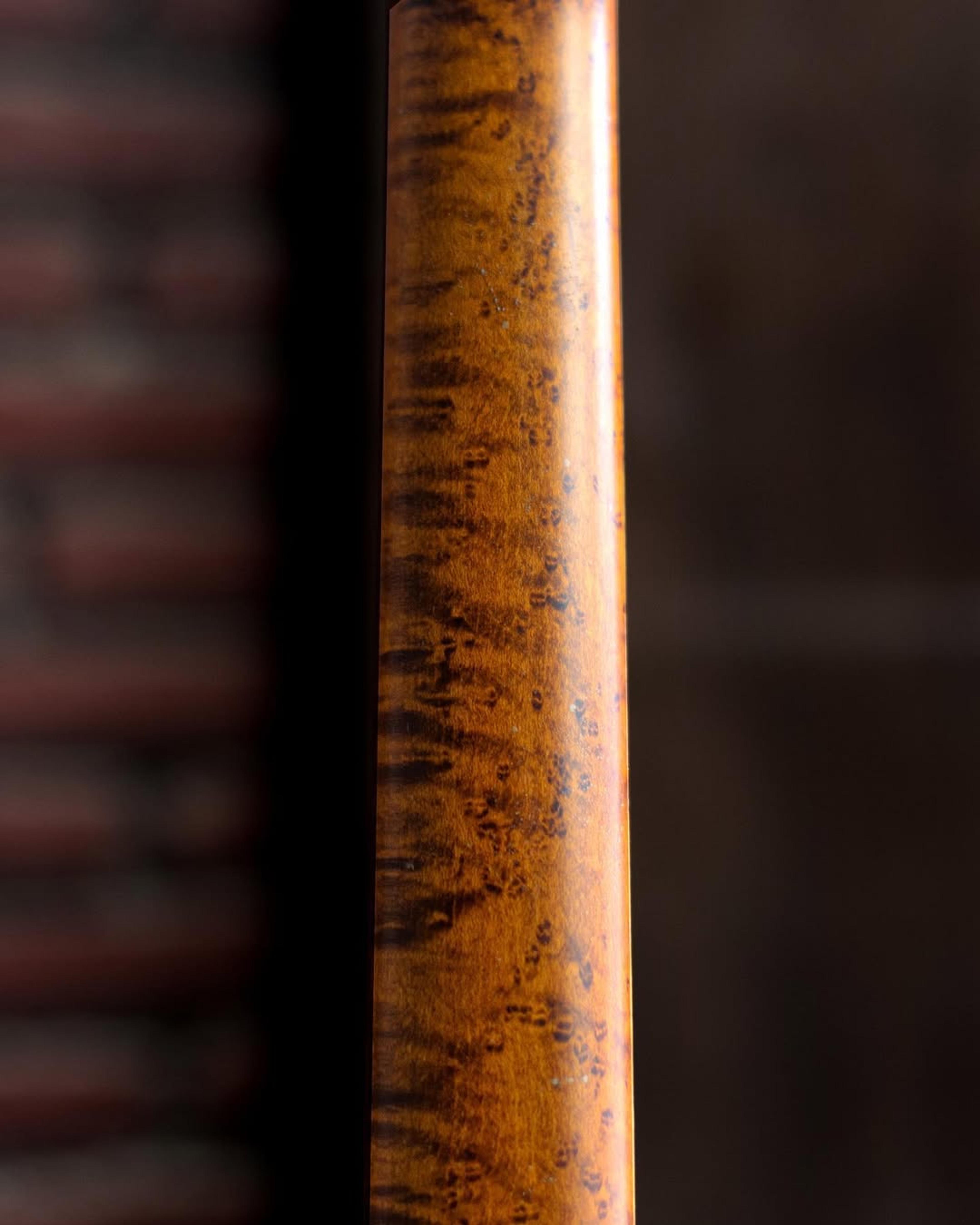 Back Neck detail view of the ODIENG Parama 6 string Guitar