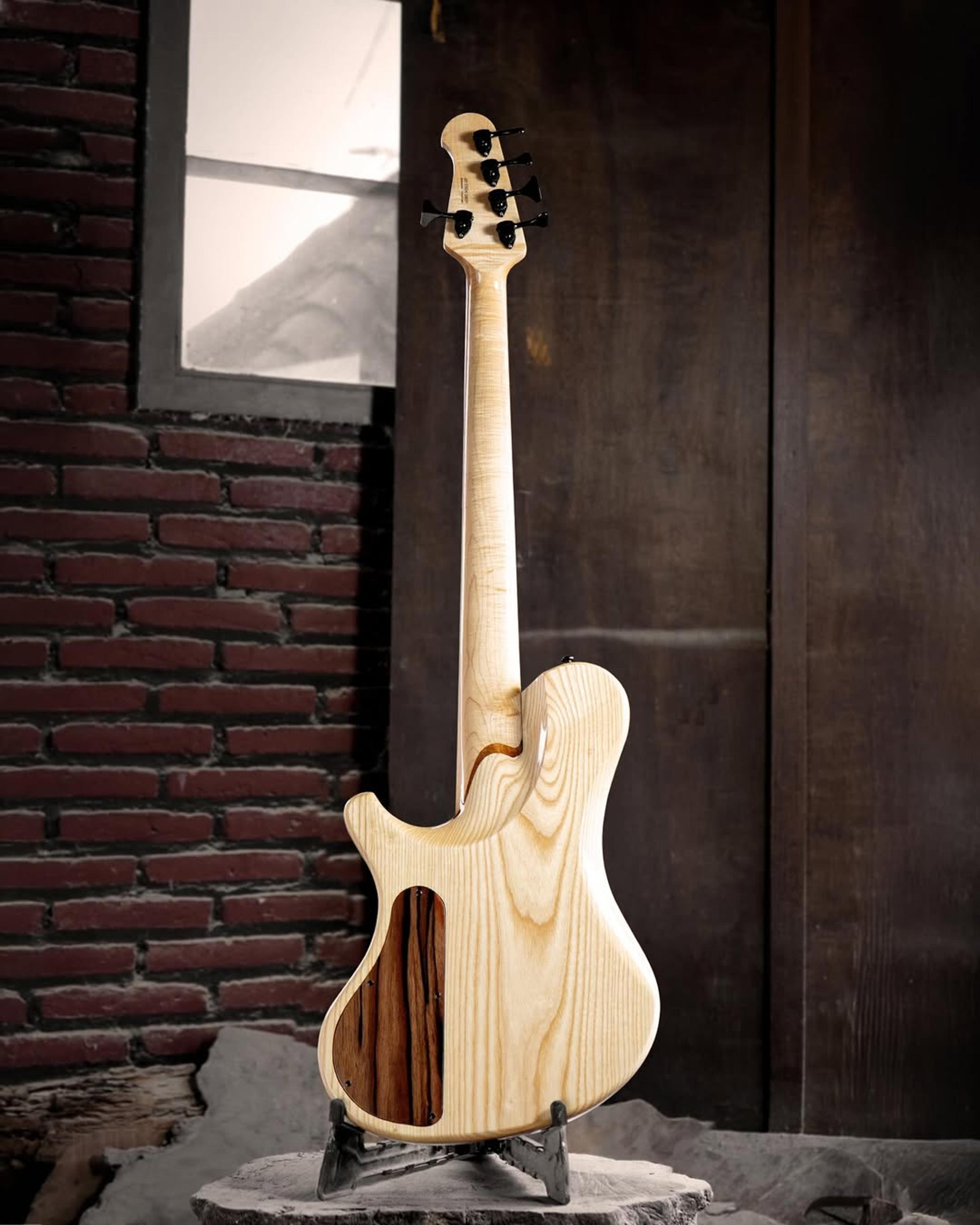 Full Back front view of the ODIENG XJB 5 string bass