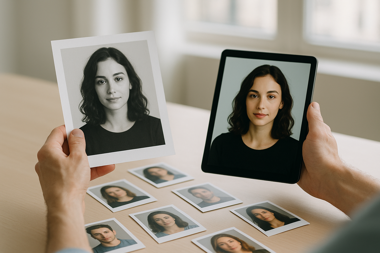 Actor auditioning in a Dubai studio representing how a casting agency in Dubai books UAE talent