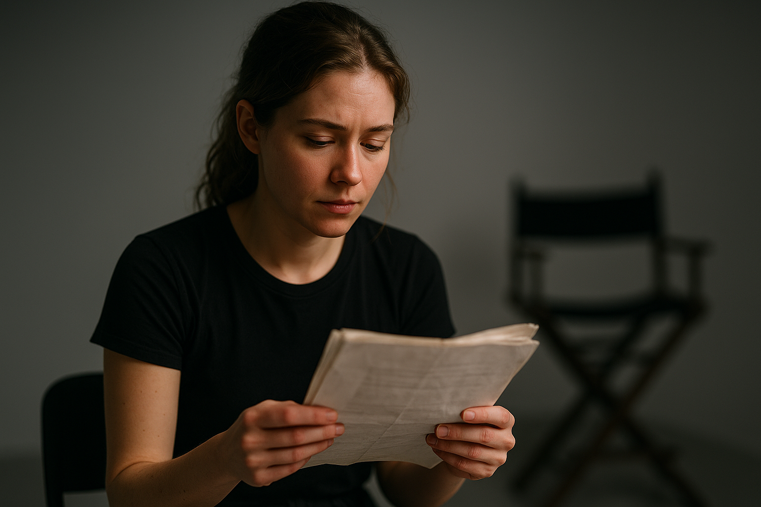 Actor on a Dubai film set representing new acting jobs Dubai talent can pursue in the UAE