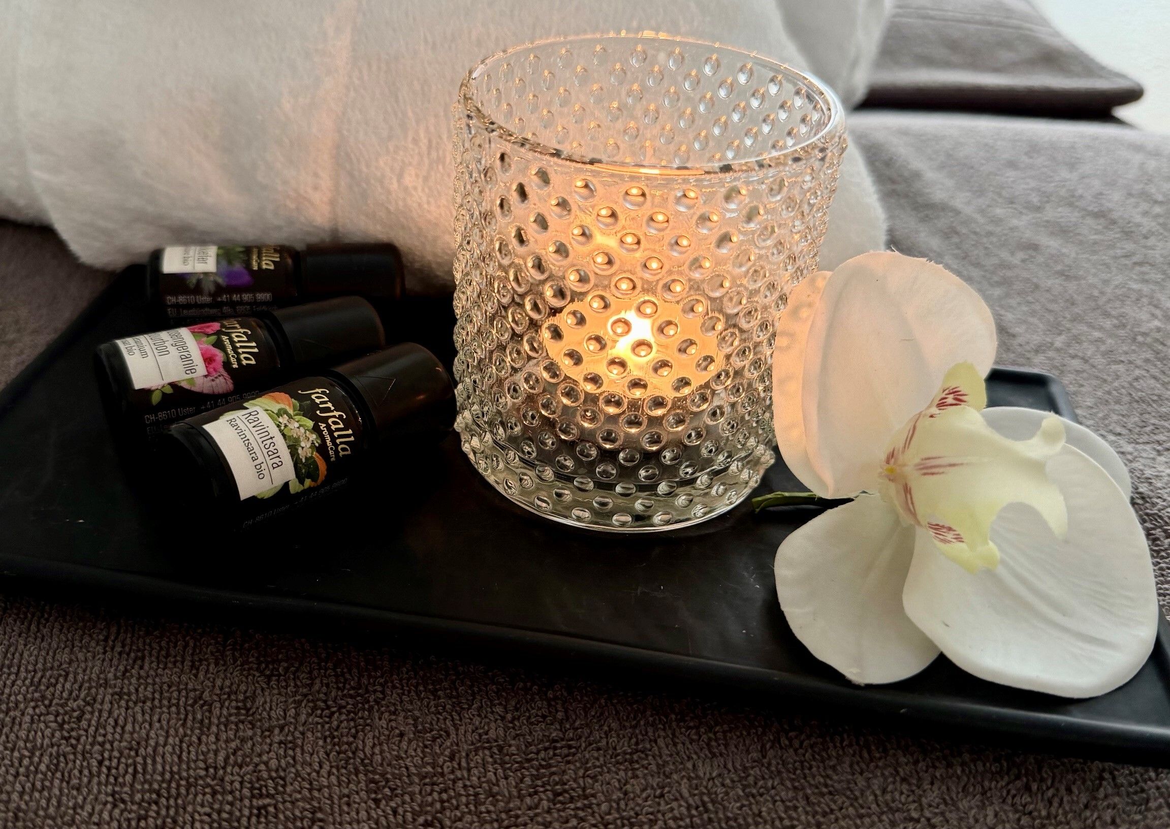 Aromaöl Massage