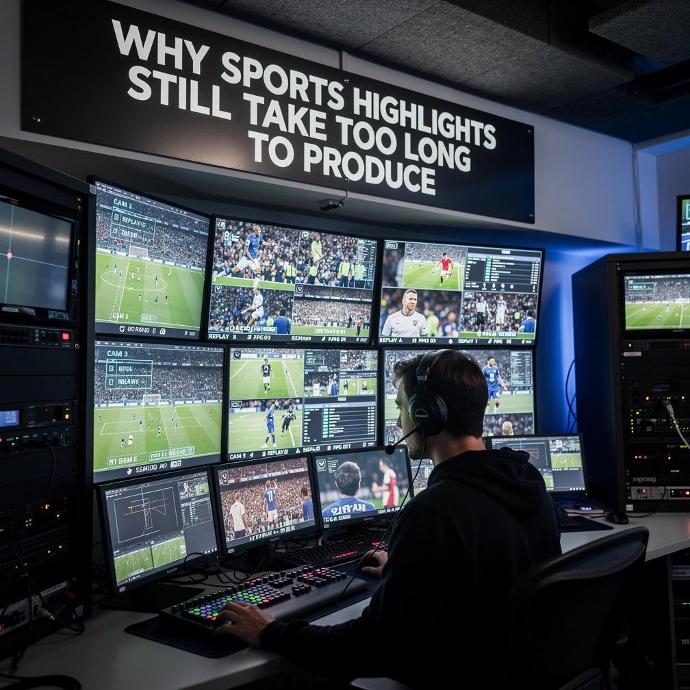Why Sports Highlights Still Take Too Long to Produce