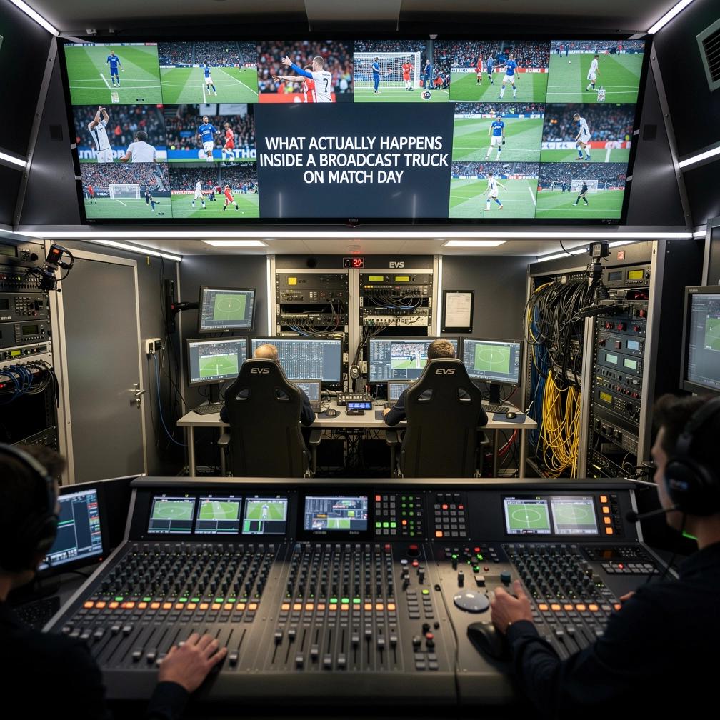 What Actually Happens Inside a Broadcast Truck on Match Day