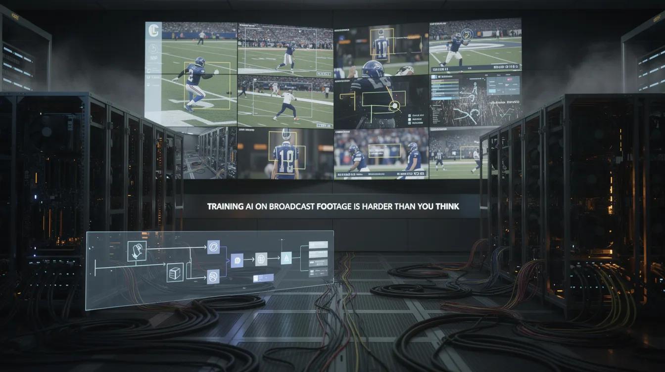 Training AI on Broadcast Footage Is Harder Than You Think