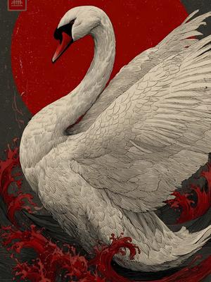  Blood Tide Swan