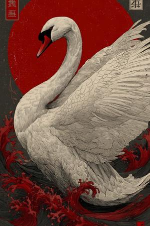  Blood Tide Swan