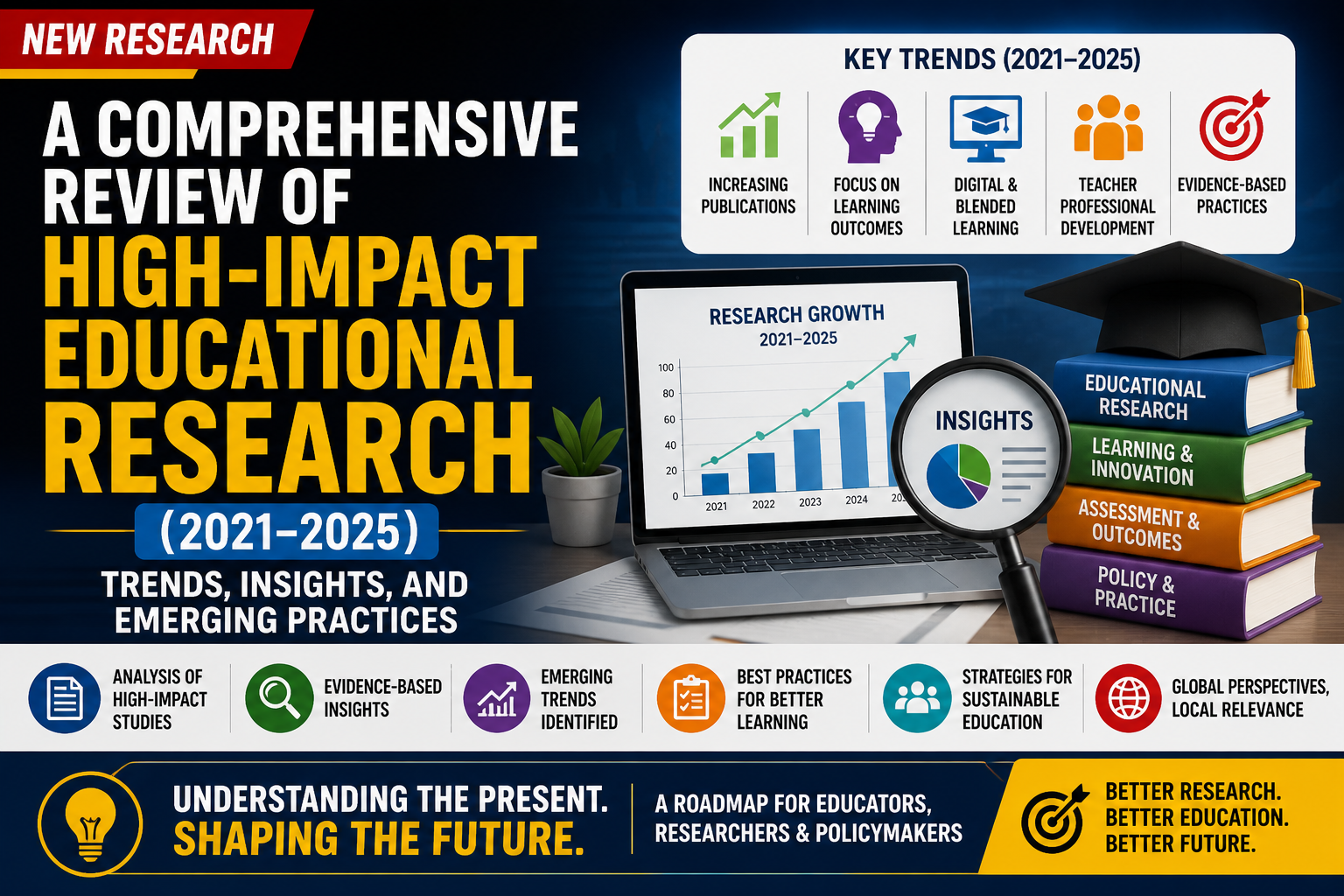A Comprehensive Review of High-Impact Educational Research (2021–2025): Trends, Insights, and Emerging Practices