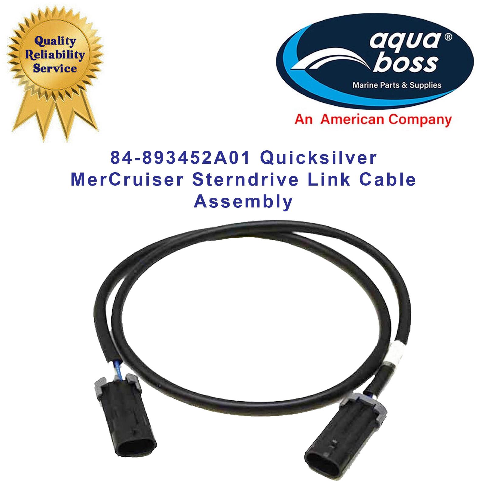84-893452A01 Link Cable Assembly Quicksilver MerCruiser Sterndrive