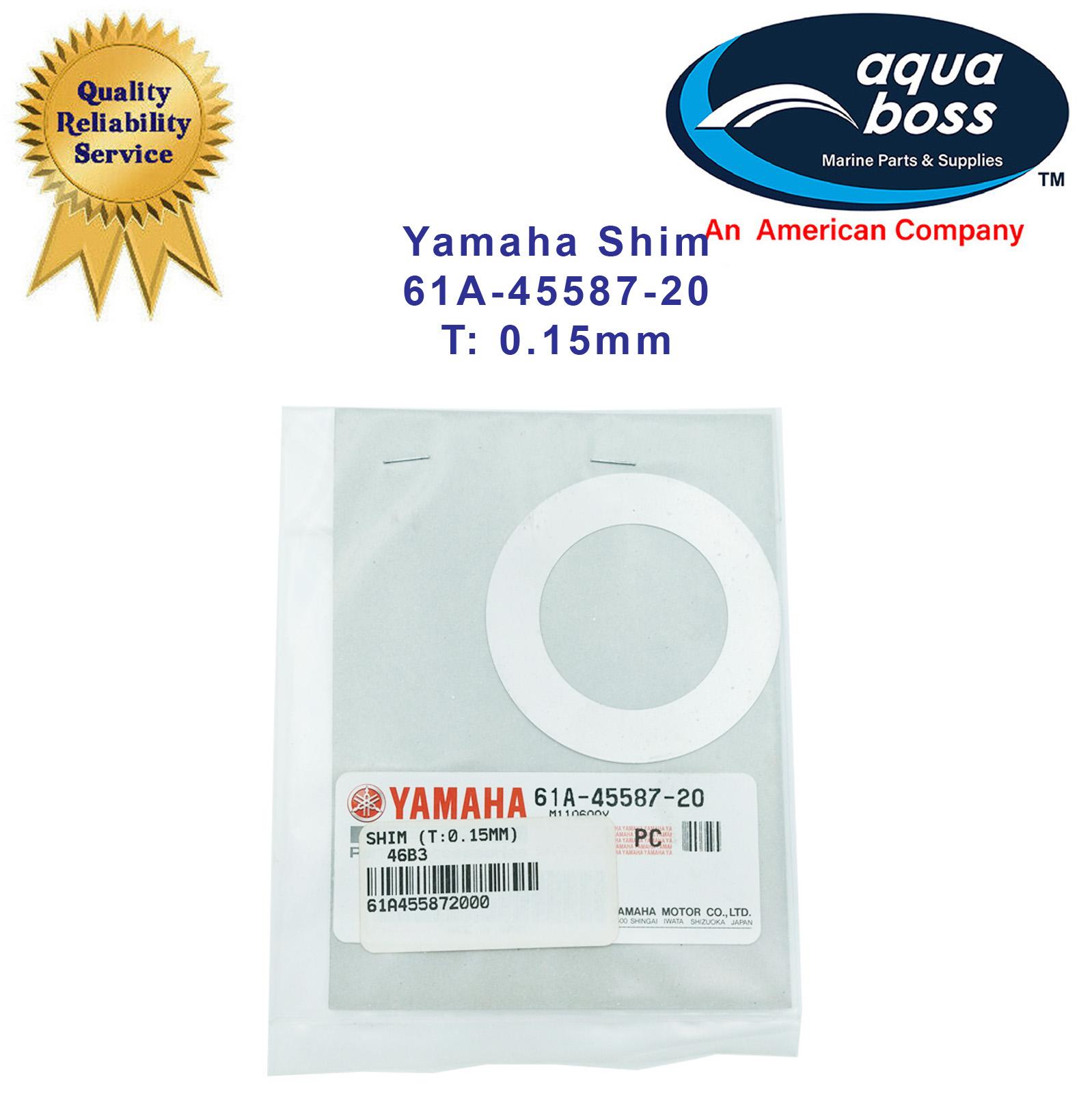 61A-45587-20 T: 0.15 Millimeter Shim Yamaha