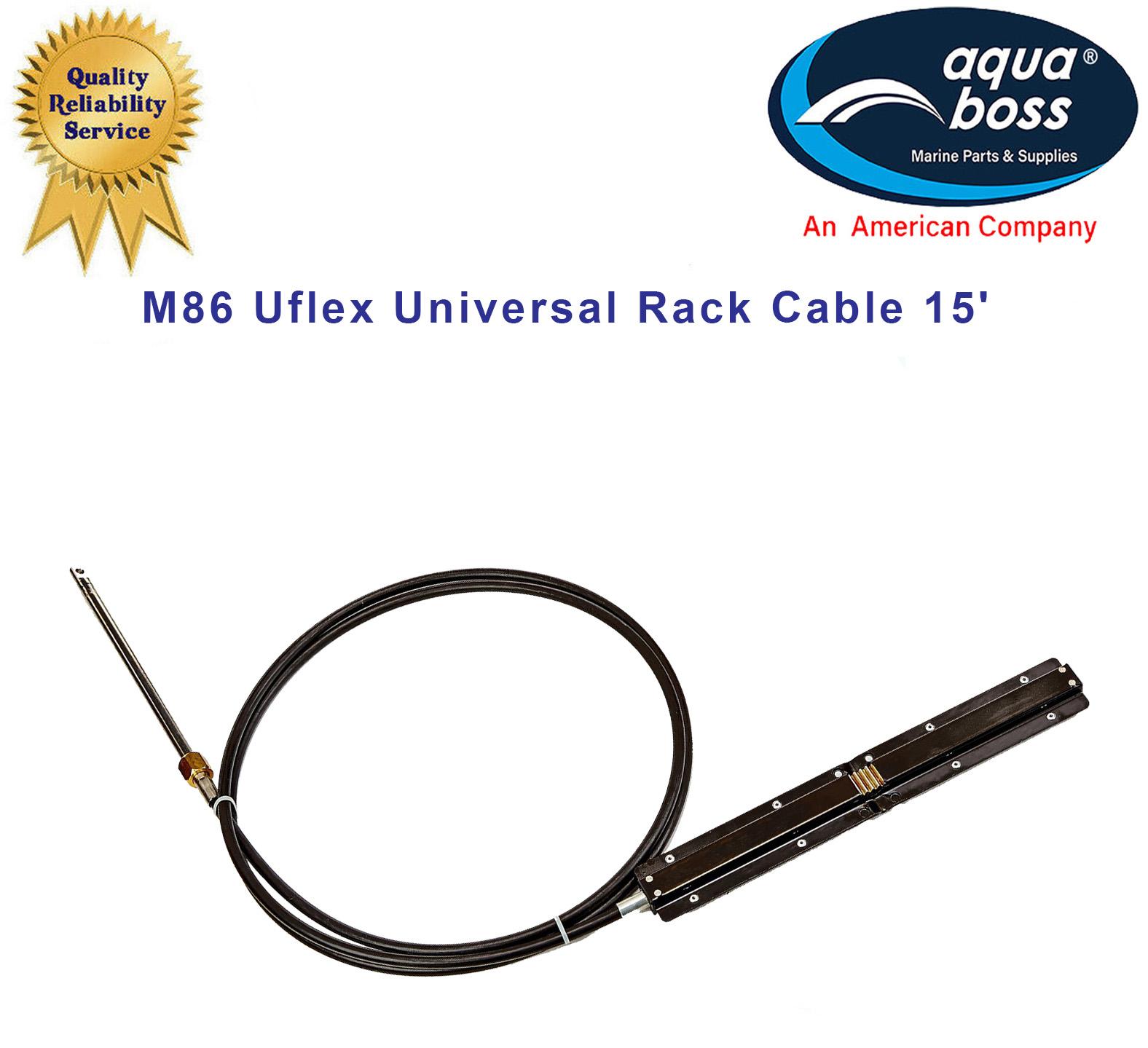 M86 Uflex Universal Rack Cable 15'