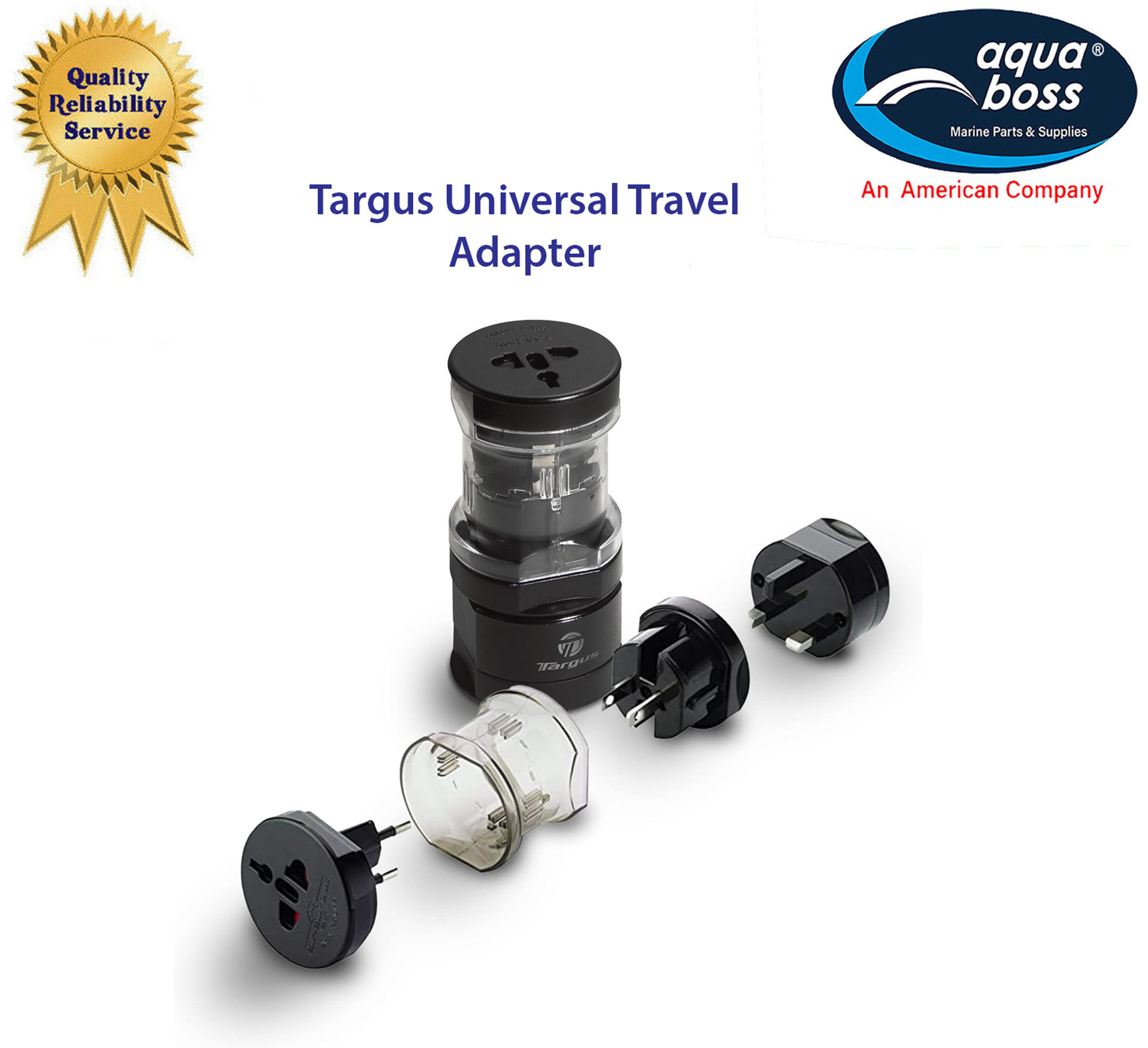 Targus Universal Travel Adapter for Europe, UK, Asia, Africa, LAC, MENA, & USA