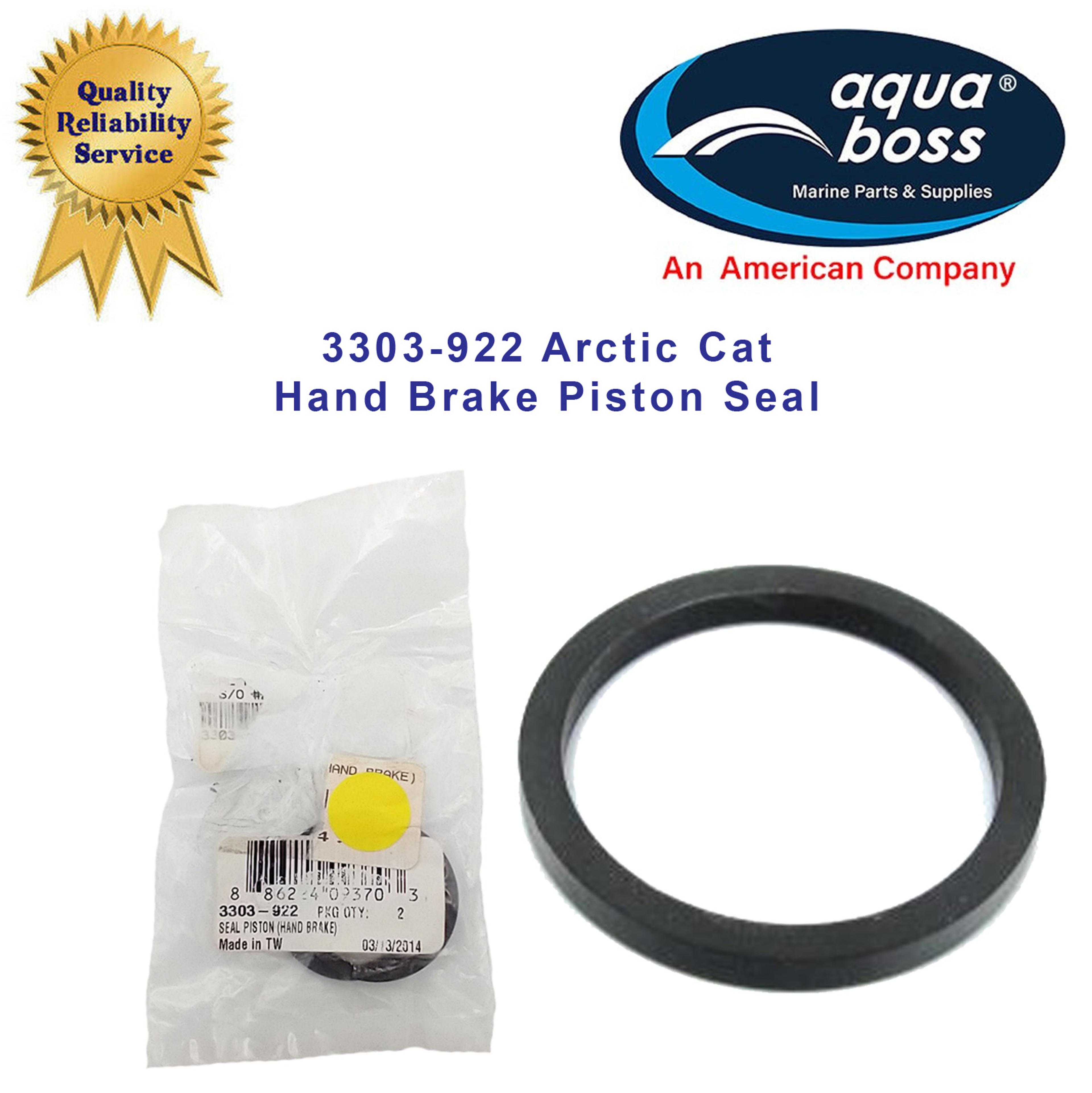 Hand Brake Piston Seal 3303-922 Arctic Cat 2 Pieces