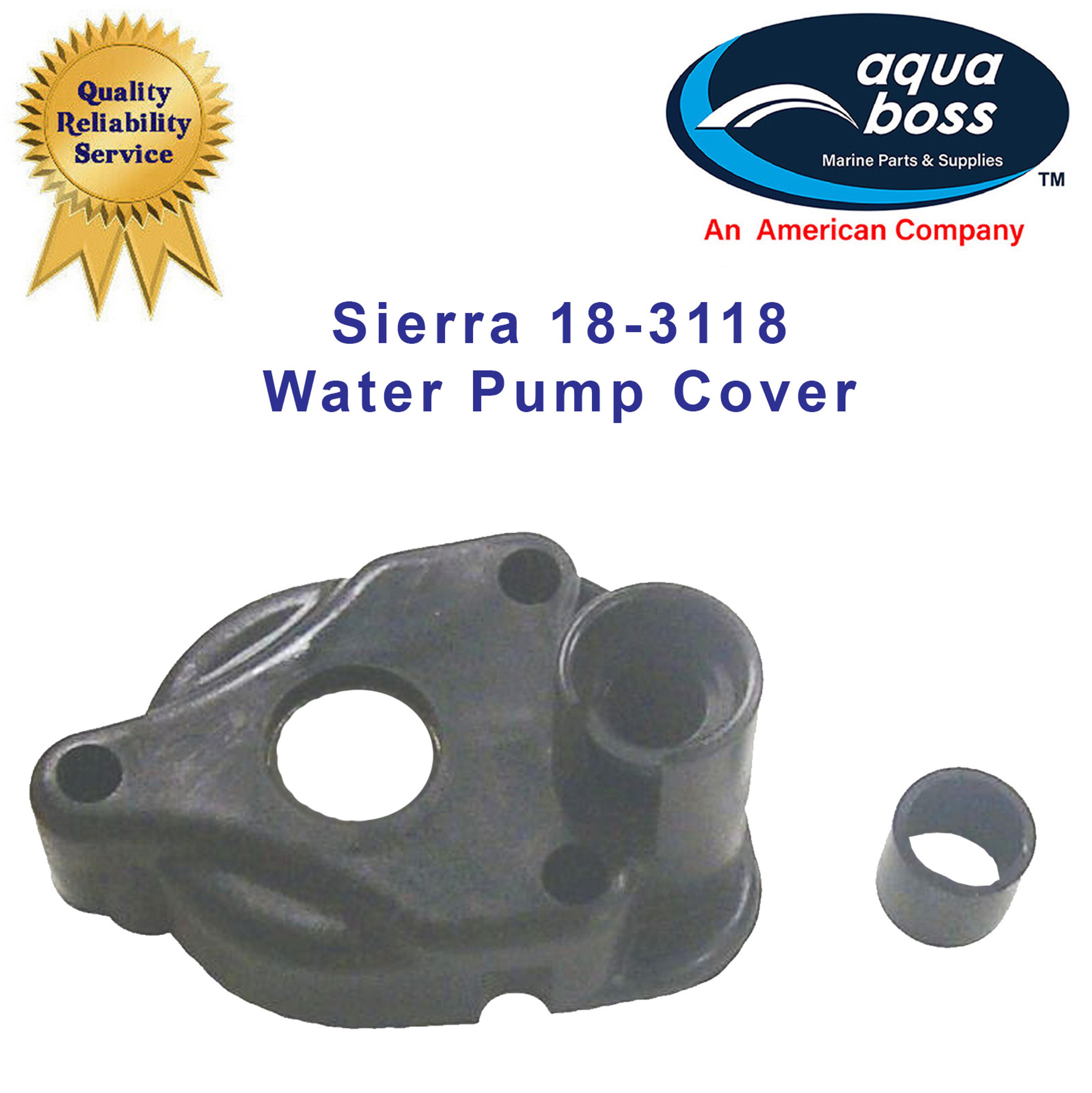 Sierra 18-3118 Water Pump Cover Replaces 46-77822A1