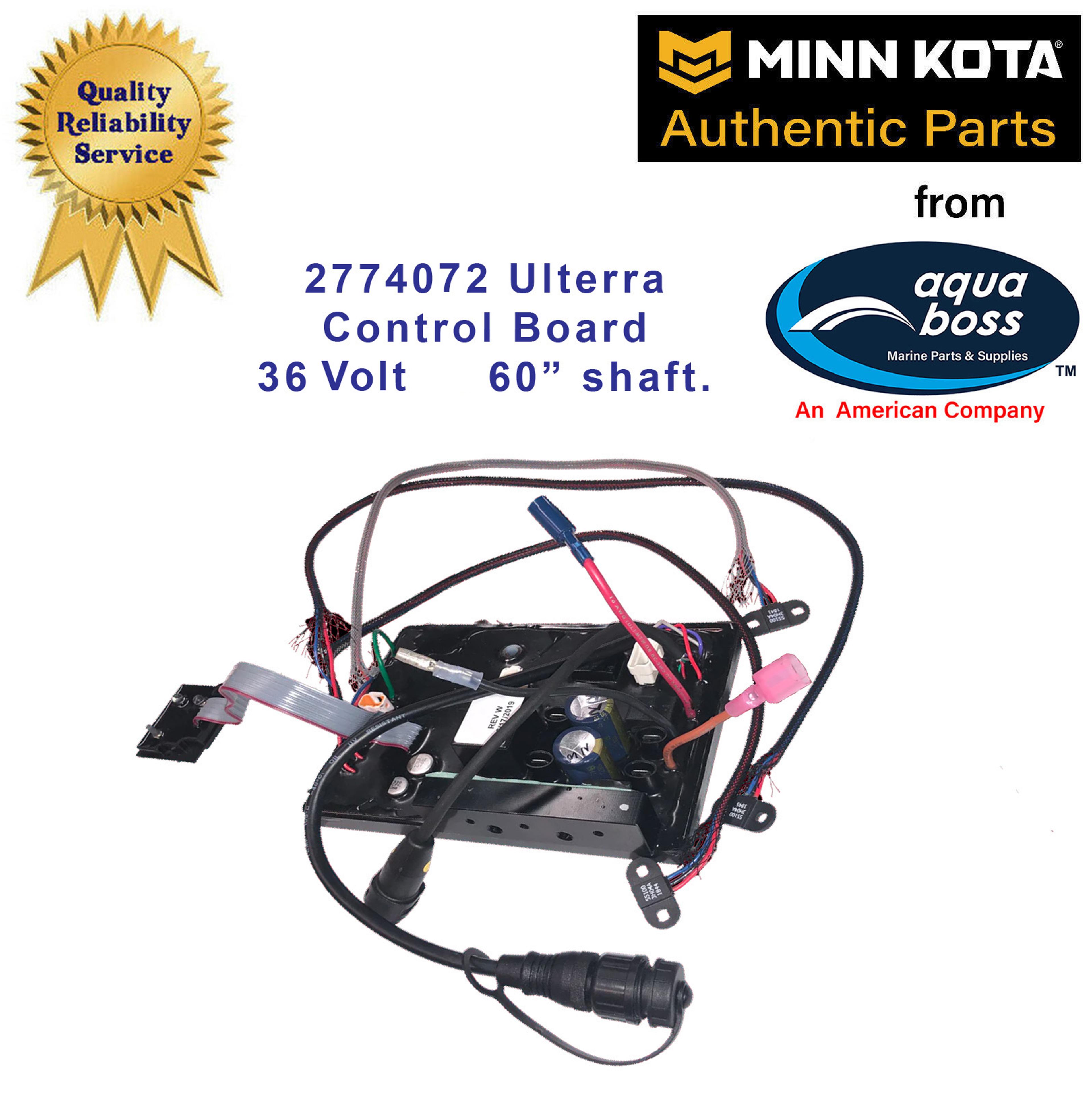Ulterra Control Board BT 2774072 36 pound 60” shaft.