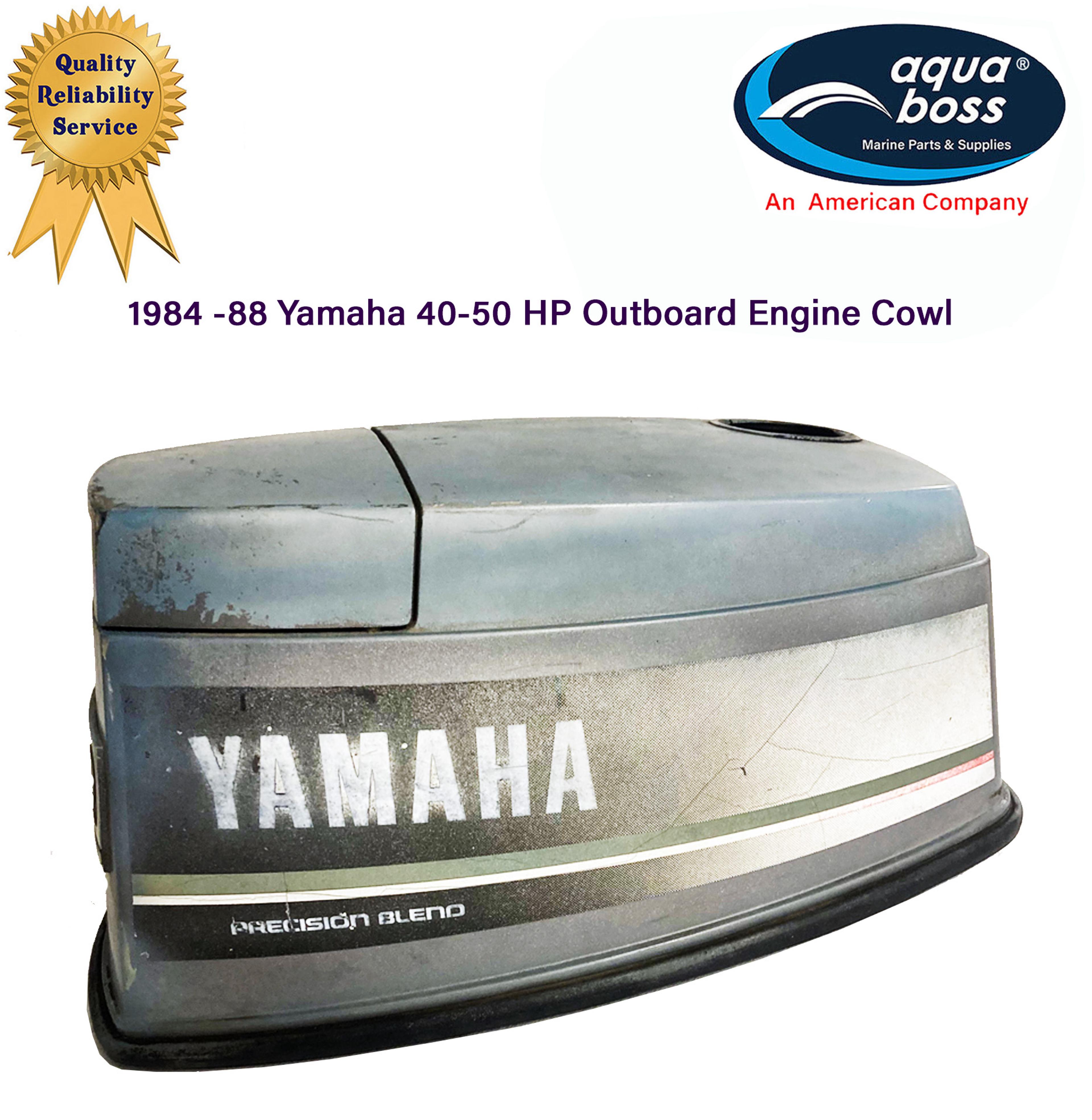 1984 - 1988 Yamaha 40 and 50 HP Outboard Engine Cowl Cover