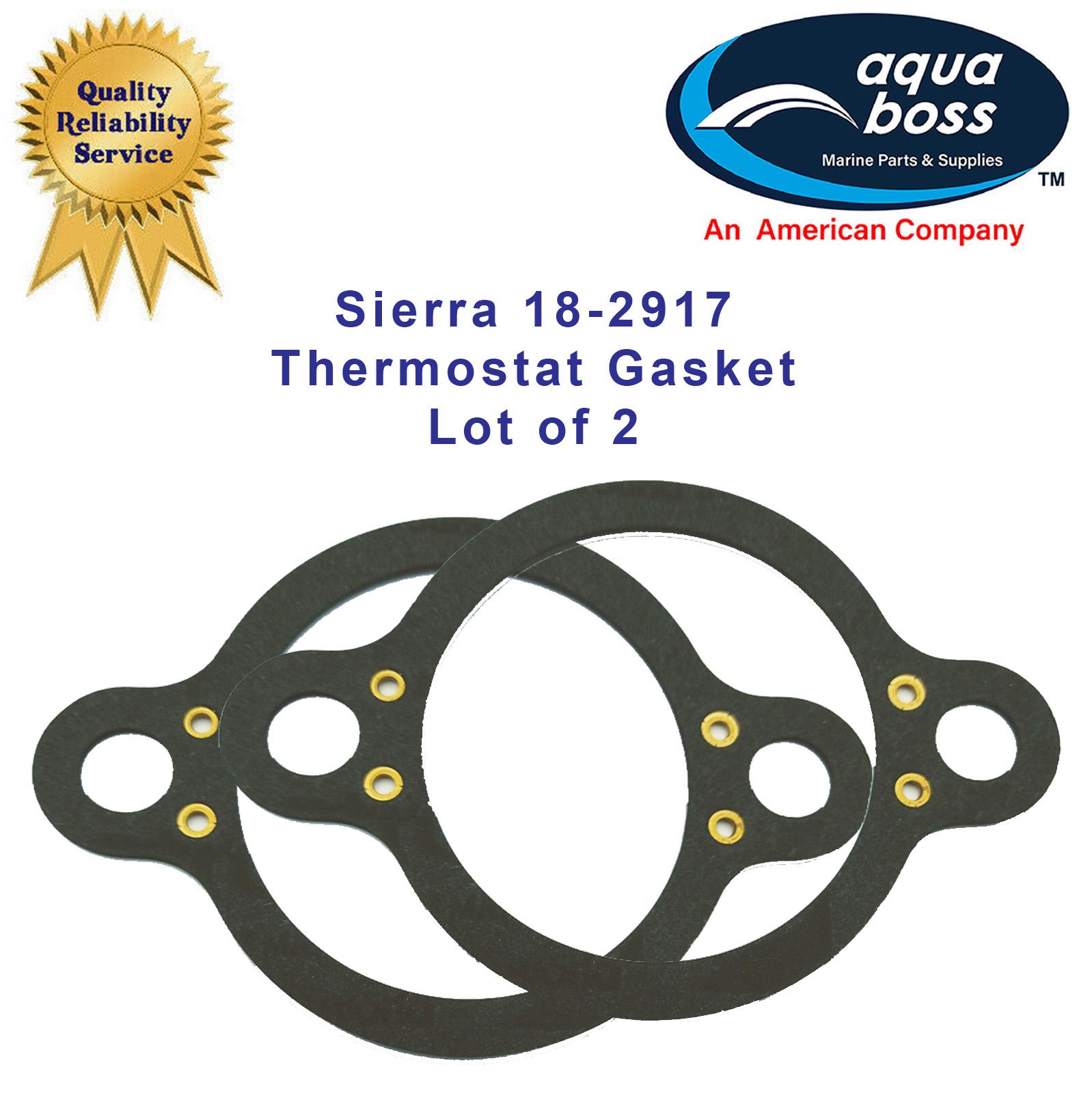 18-2917 Sierra Thermostat Gasket Replaces 27-53045-1 Quantity 2