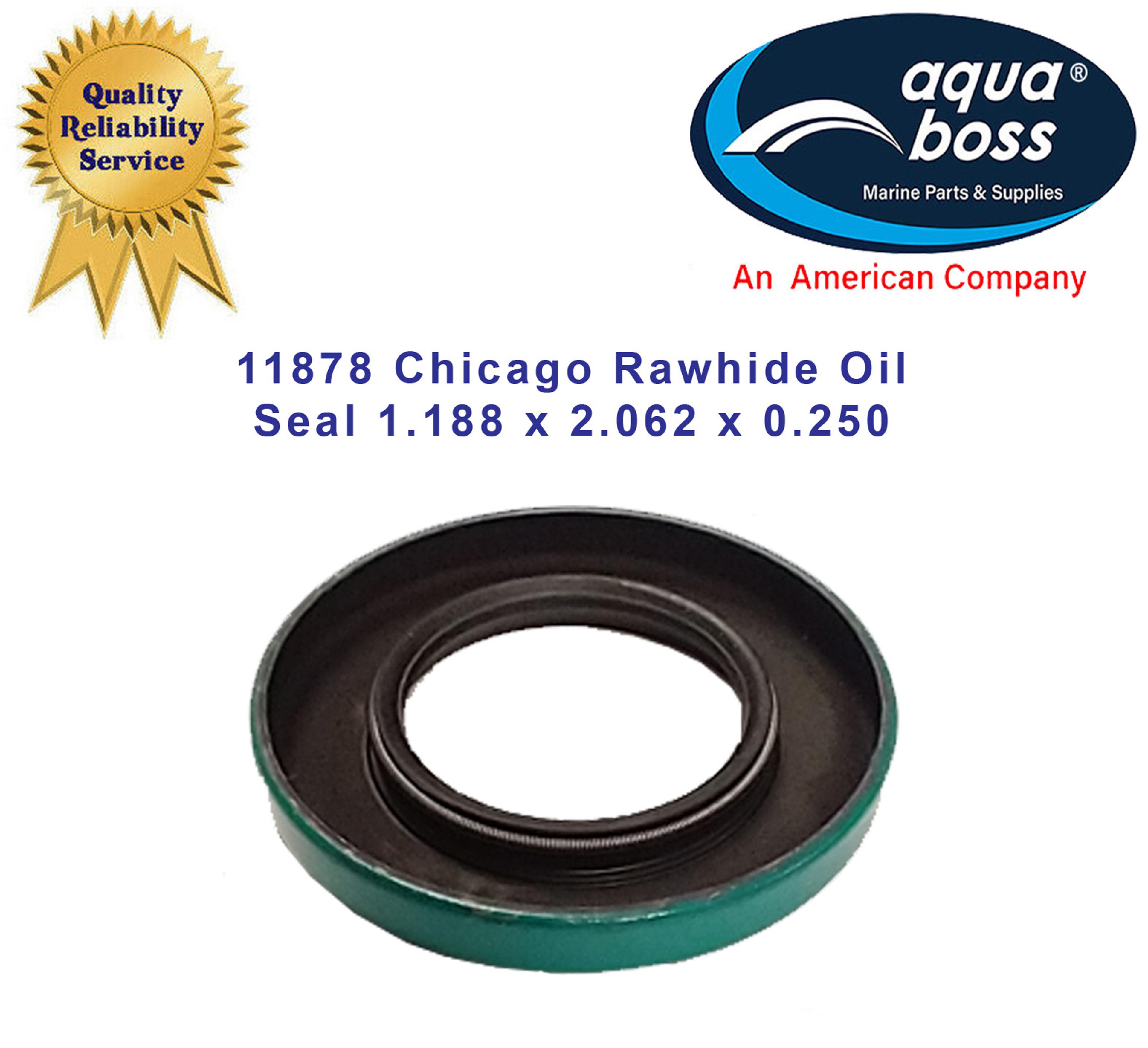 11878 CR Chicago Rawhide Oil Seal 1.188 x 2.062 x 0.250