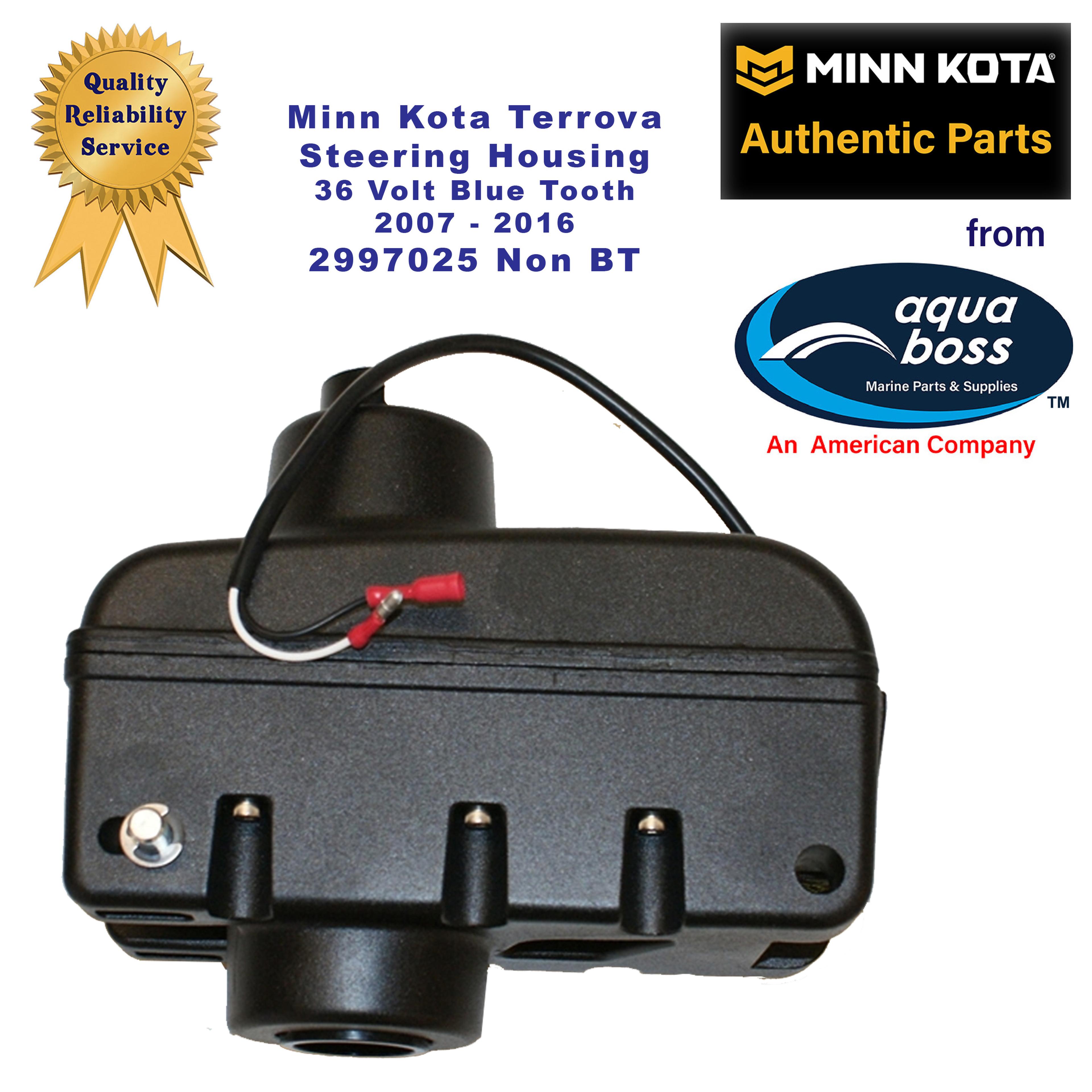 2997025 Terrova Steering Housing Minn Kota 36 Volt NON Blue Tooth 2007-16 No Lift Assist