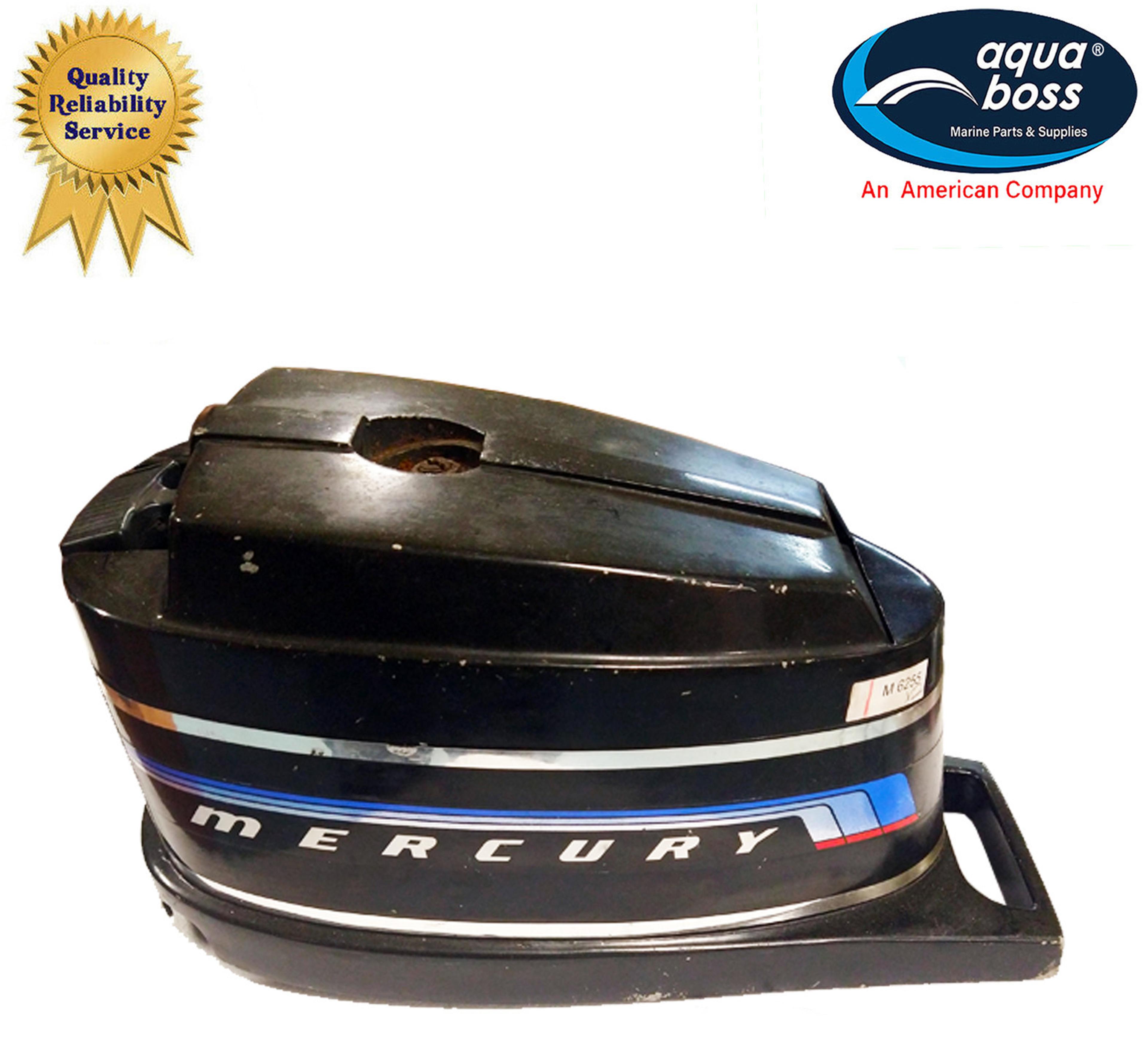 Mercury 1977 Top Cowl Engine Cover and Recoil Starter 6189A2 4.5 HP