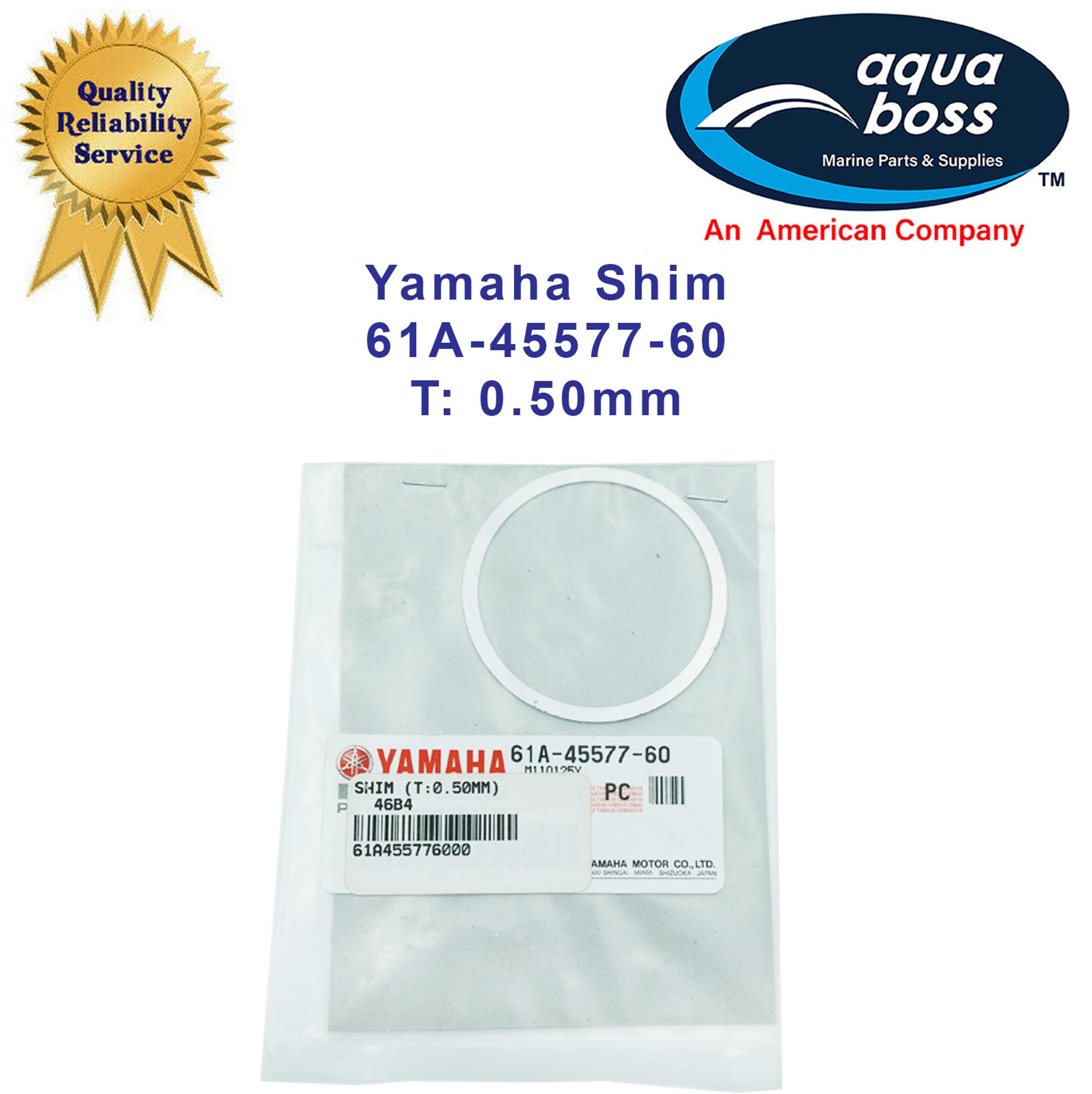 61A-45577-60 T: 0.50 Millimeter Shim Yamaha
