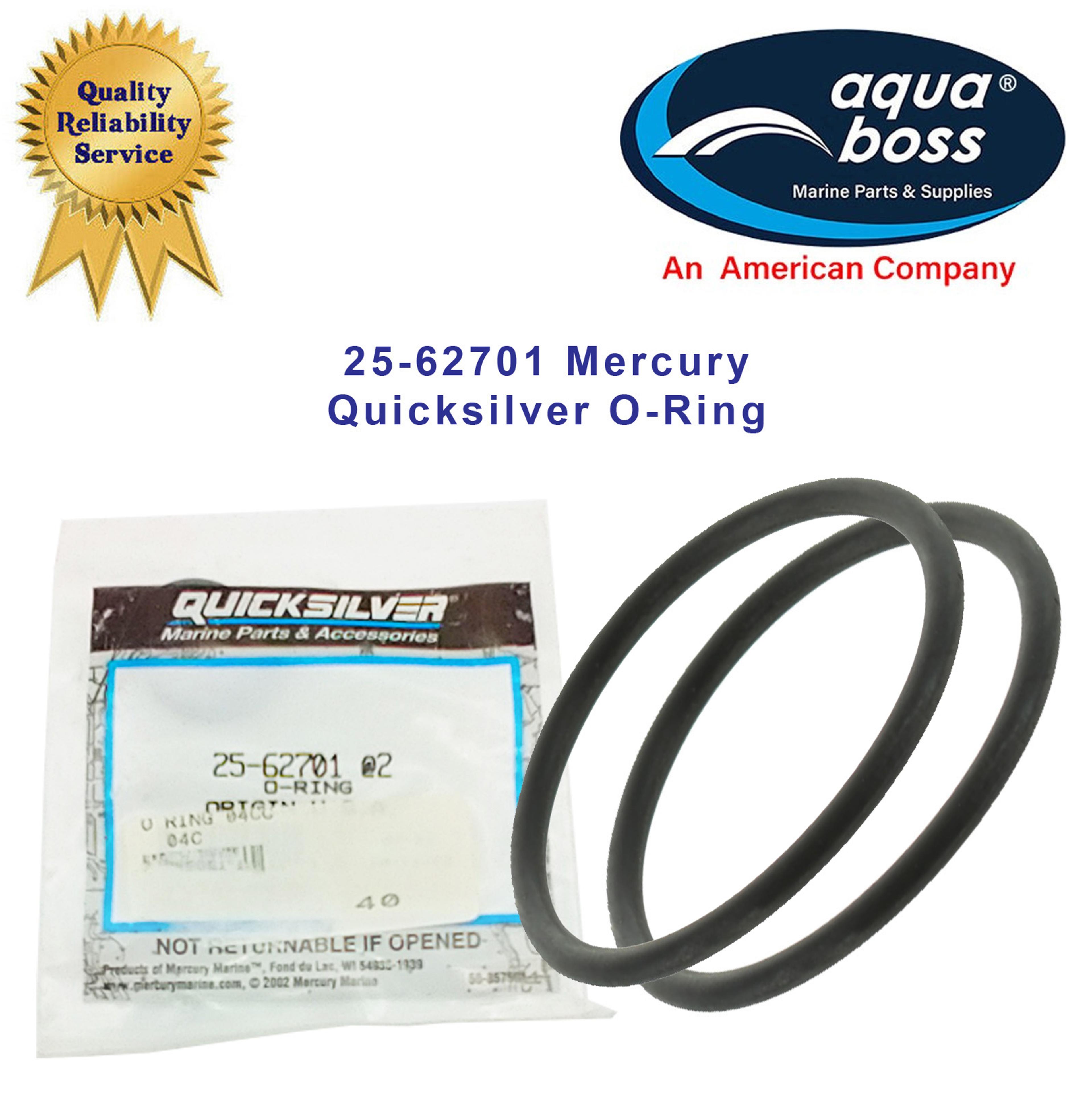 25-62701 O-Rings 2 Pieces Mercury Quicksilver OEM