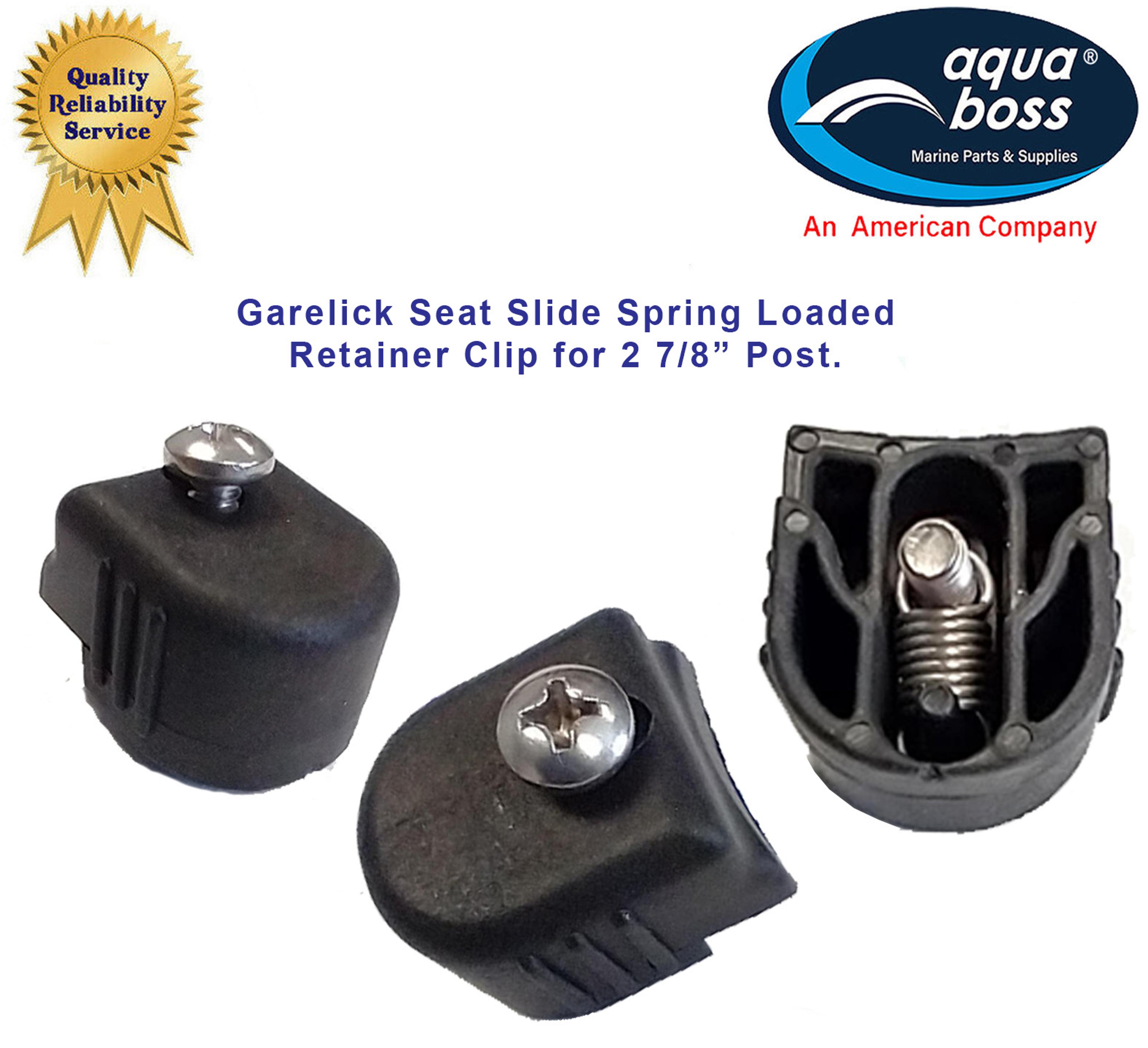 Garelick EEz-In Boat Seat Slide for 2 7/8" Post Mount holes 12.875 x 5 on Center