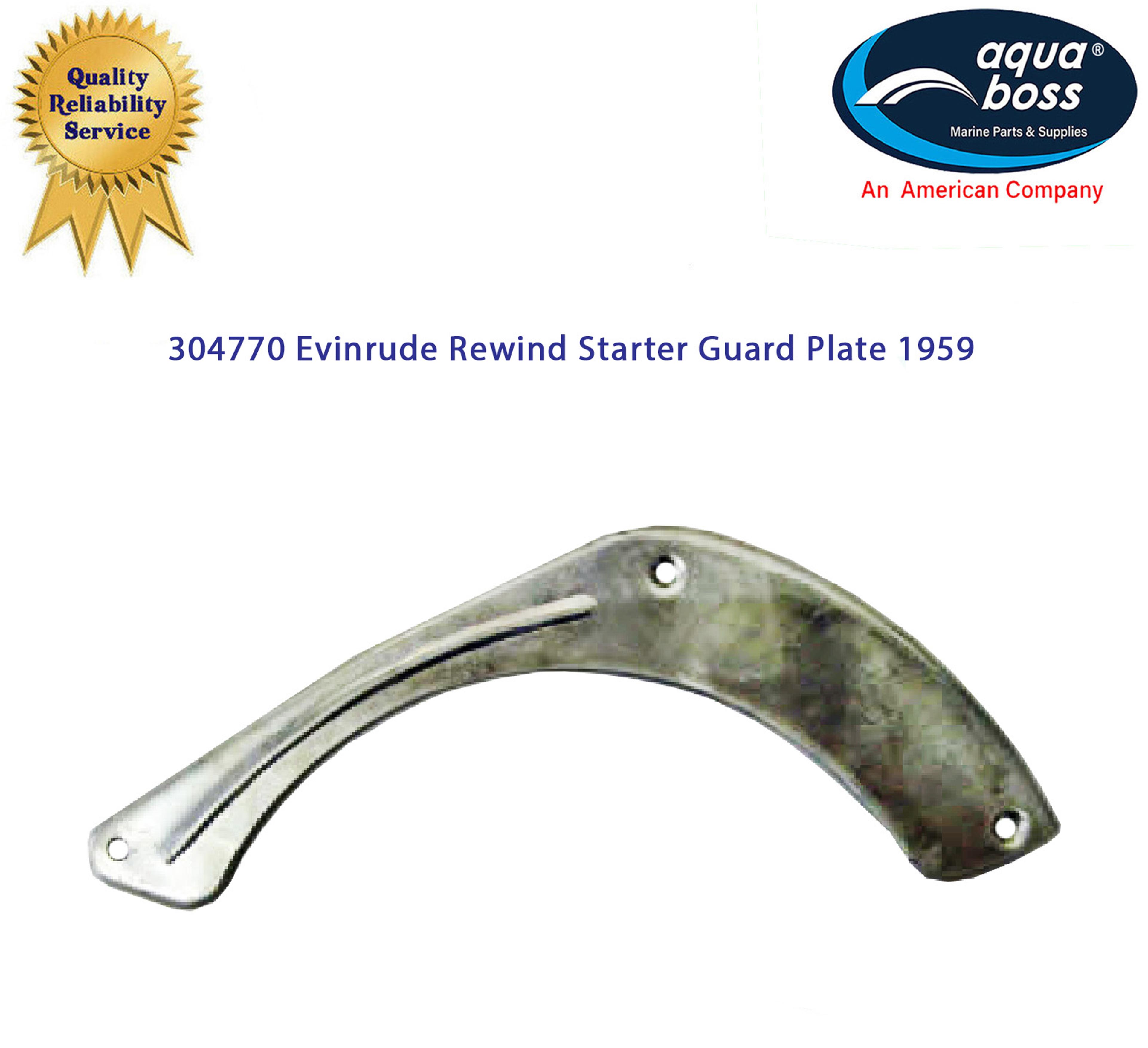 304770 Evinrude Rewind Starter Guard Plate 1959 34 Horse Power