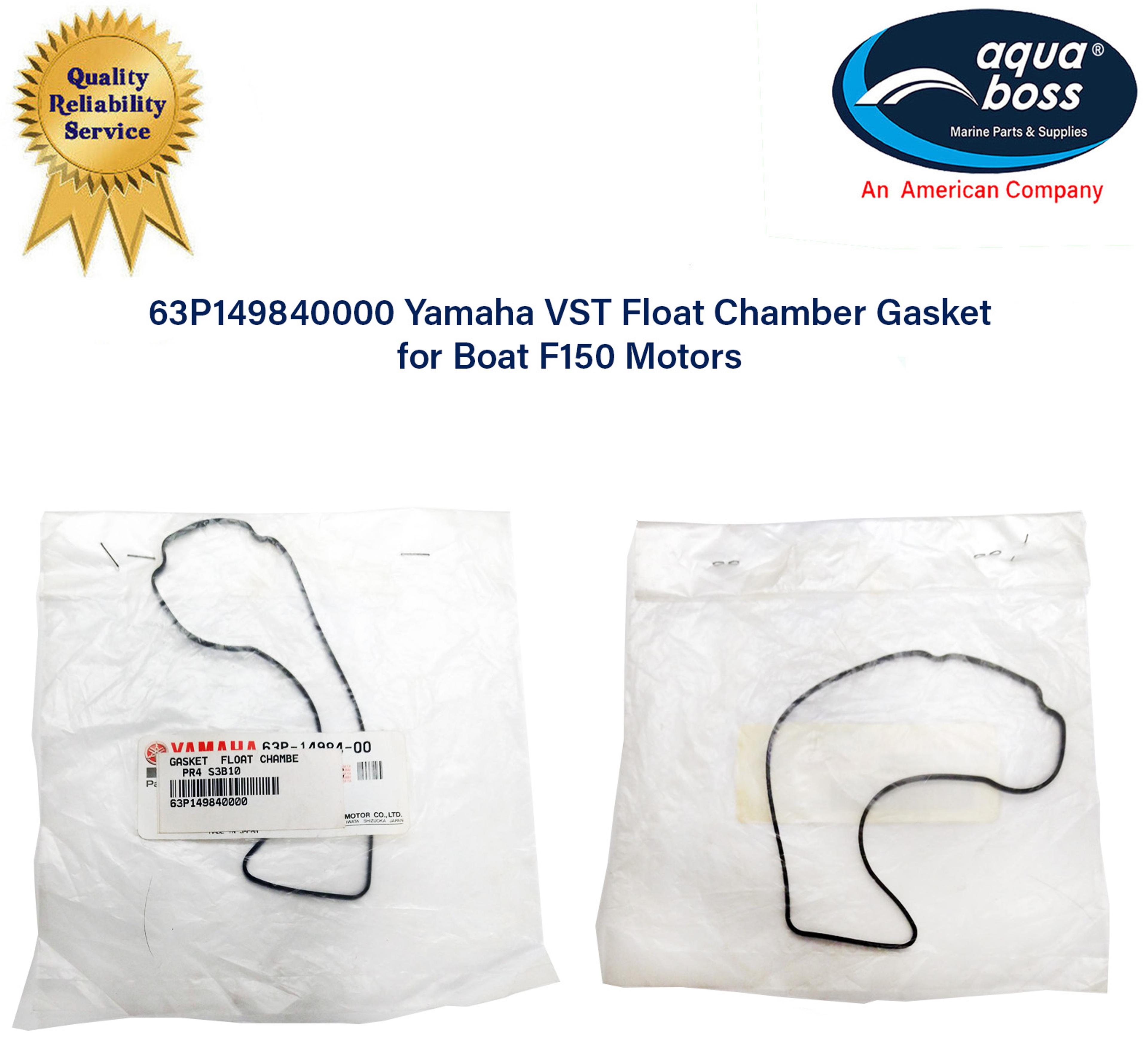 63P149840000 Yamaha VST Float Chamber Gasket for Boat Motor