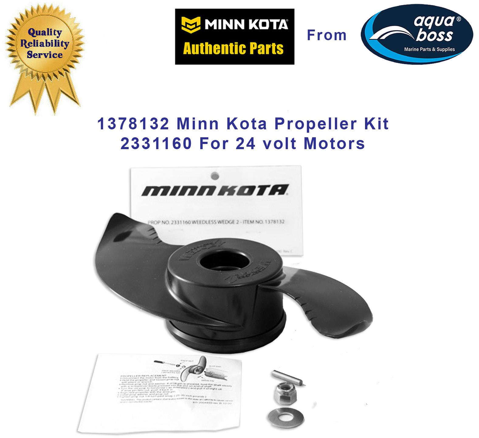 1378132 Minn Kota Propeller Kit 2331160 For 24 Volt Motors