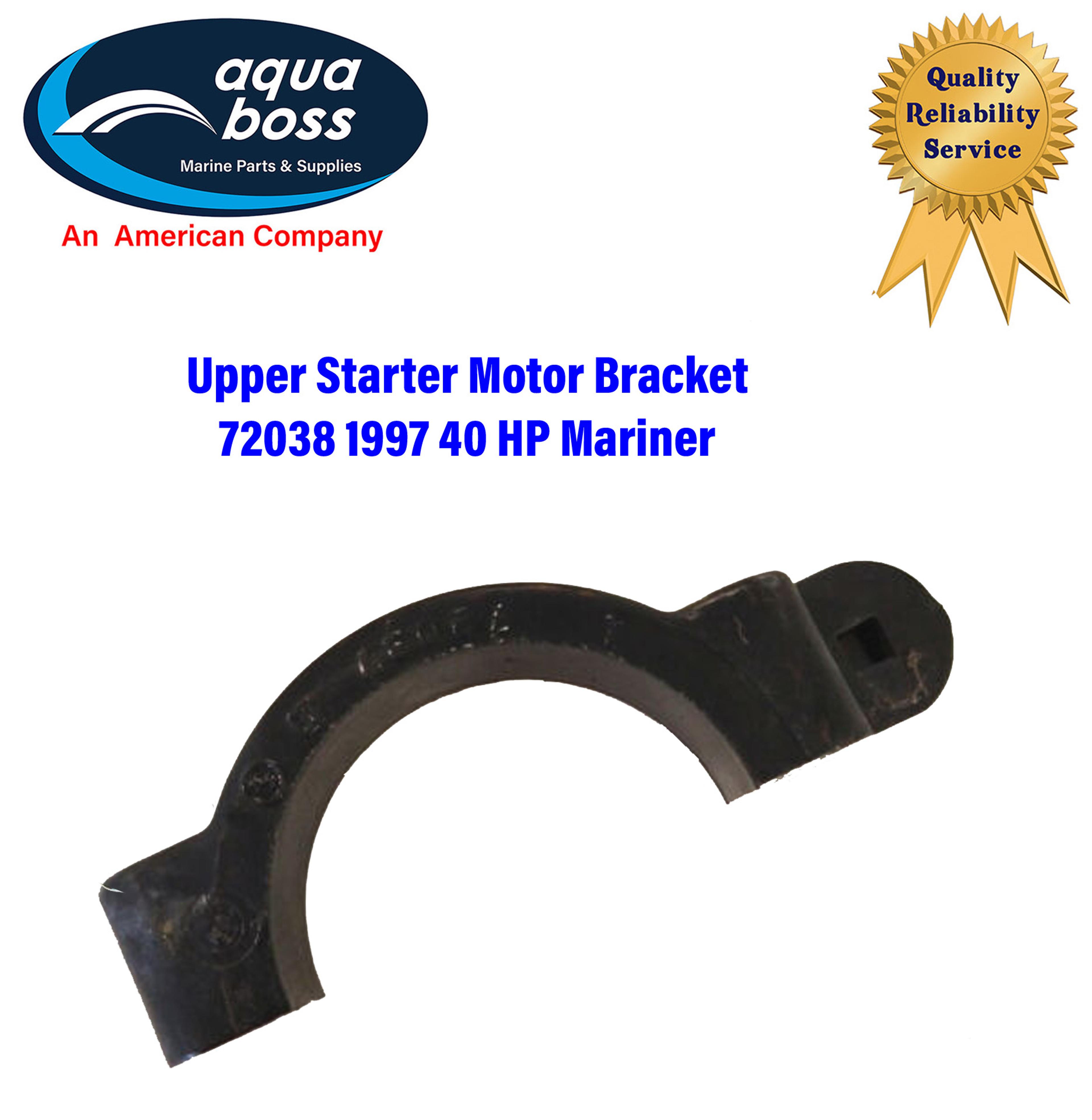 72038 Upper Starter Motor Bracket 1997 40 HP Mariner Outboard