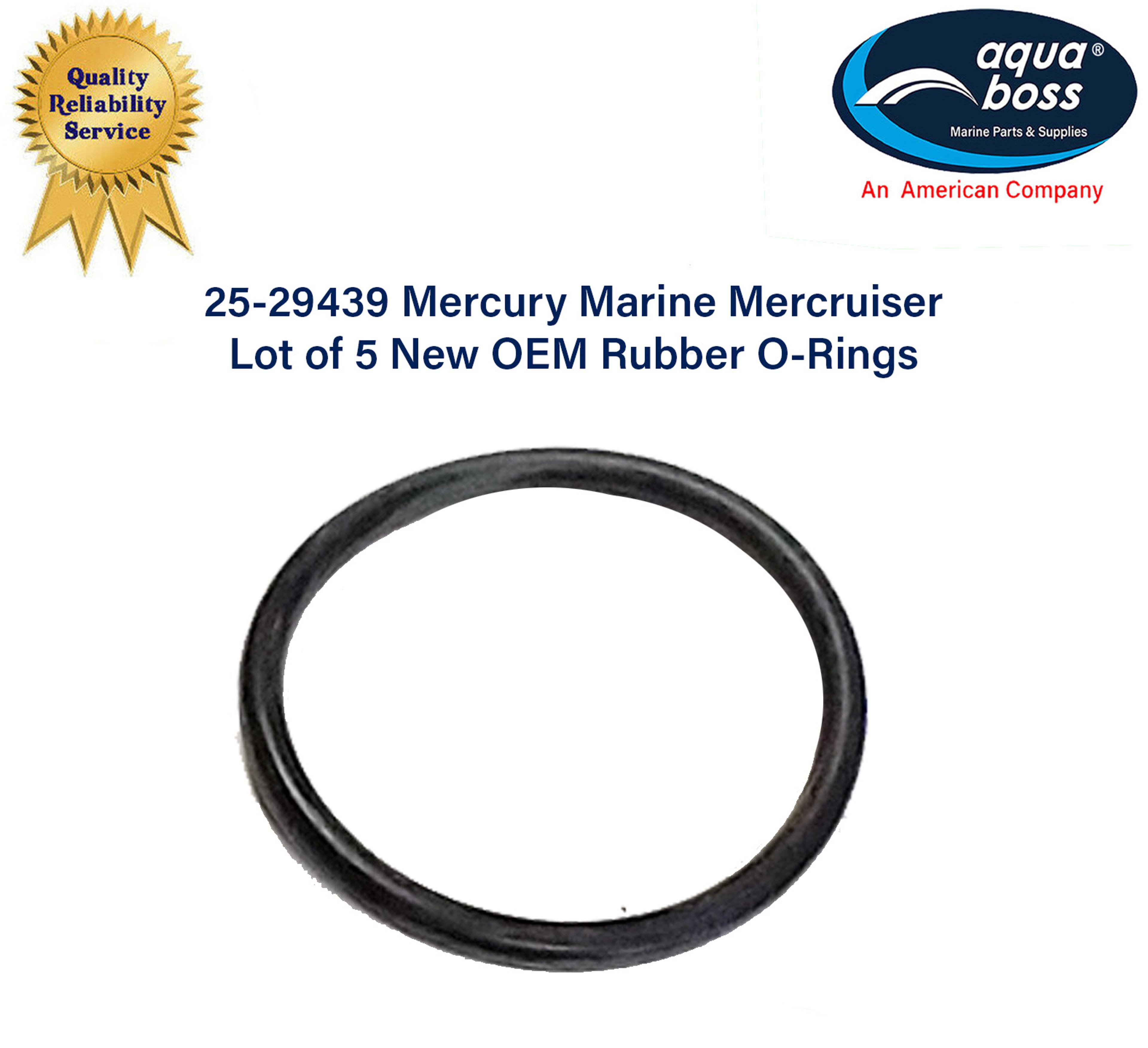 25-29439 Mercury Marine Mercruiser O-Rings Water Pump Cartridge Lot of 5