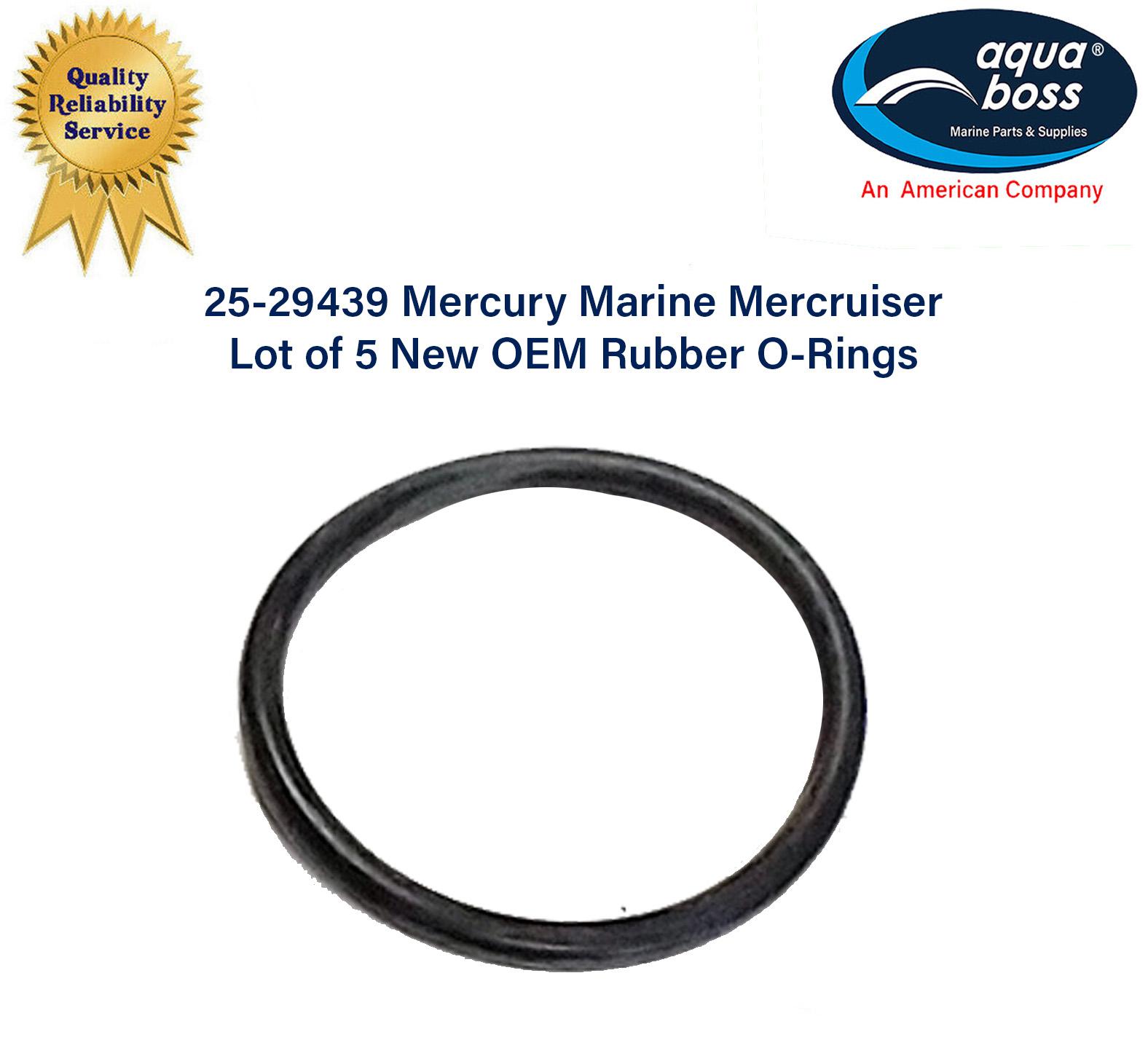 25-29439 Mercury Marine Mercruiser O-Rings Water Pump Cartridge Lot of 5