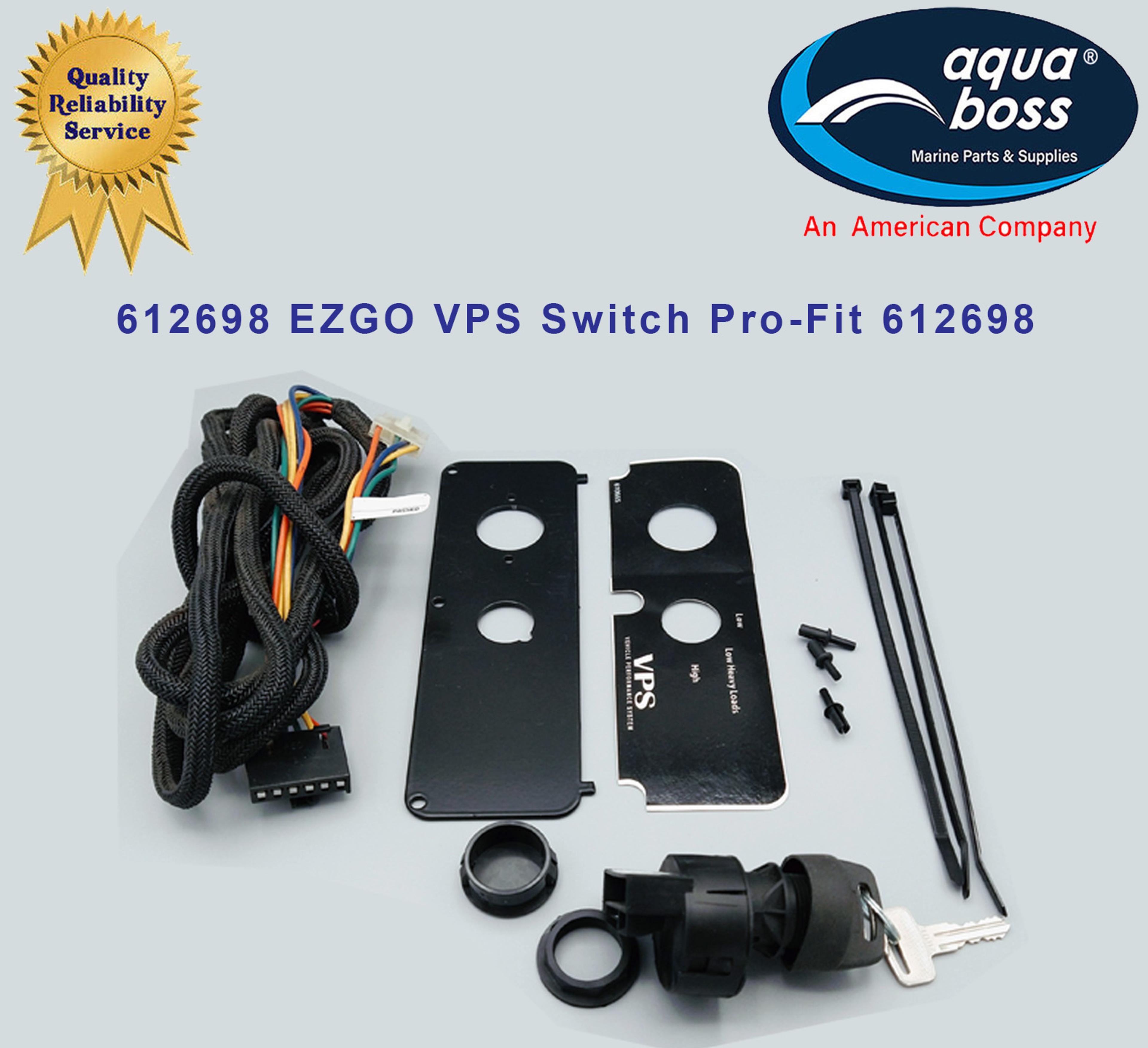 612698 EZGO VPS Switch Pro-Fit With Key TSC JH PRG70