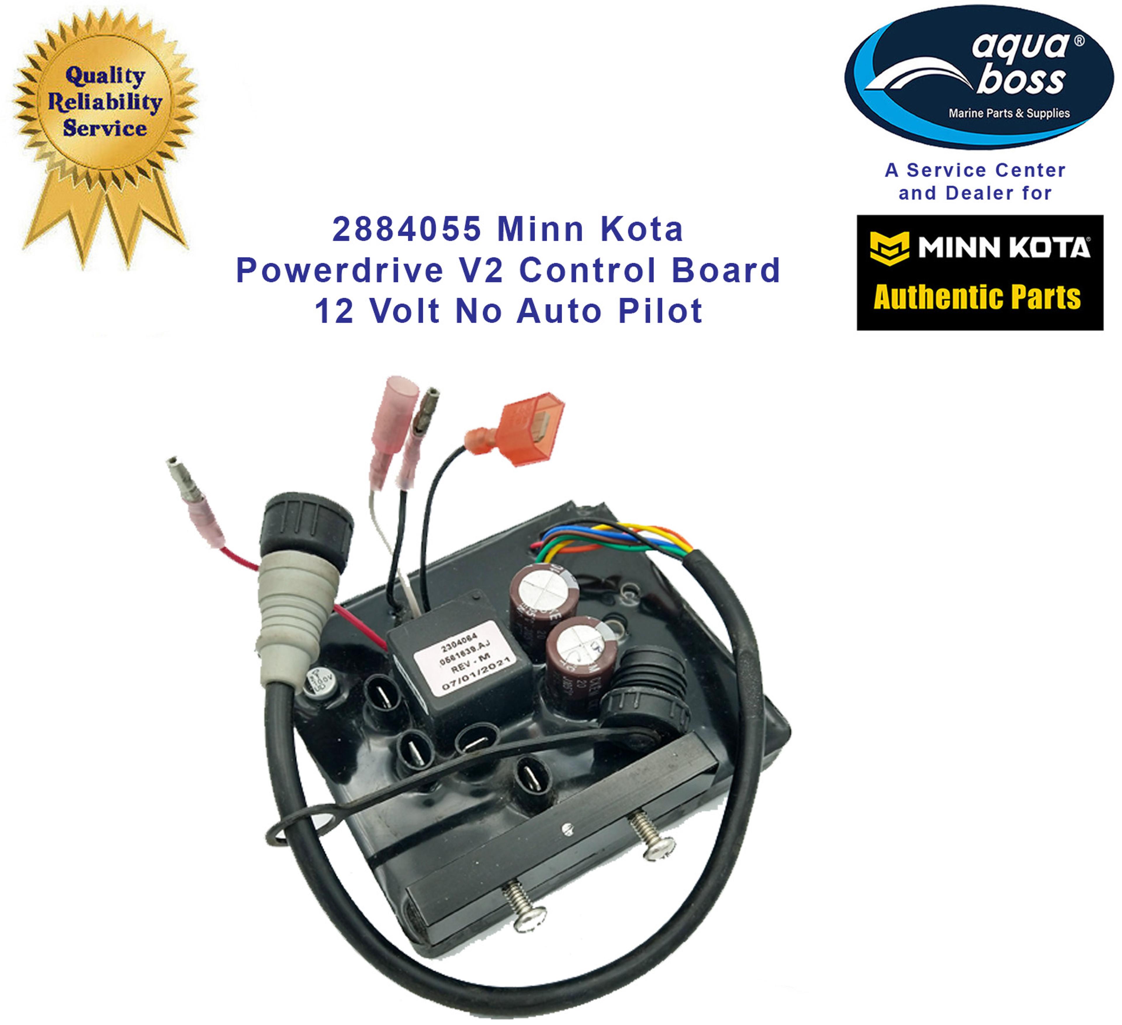2884055 Minn Kota Powerdrive V2 Control Board 12 Volt no Auto Pilot