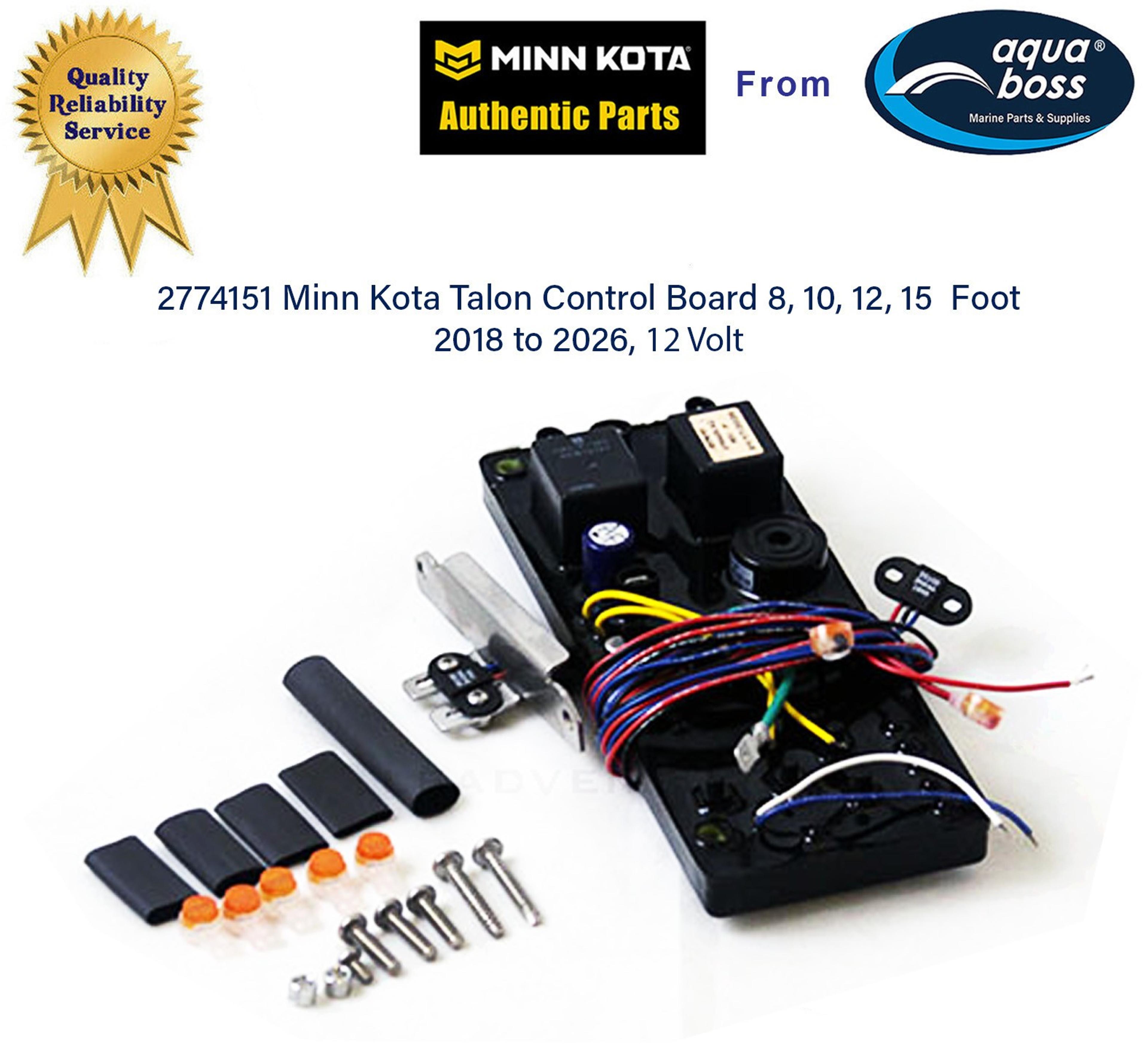 2774151 Minn Kota Talon Control Board 8, 10, 12, 15 Foot, 2018 to 2026, 12 Volt