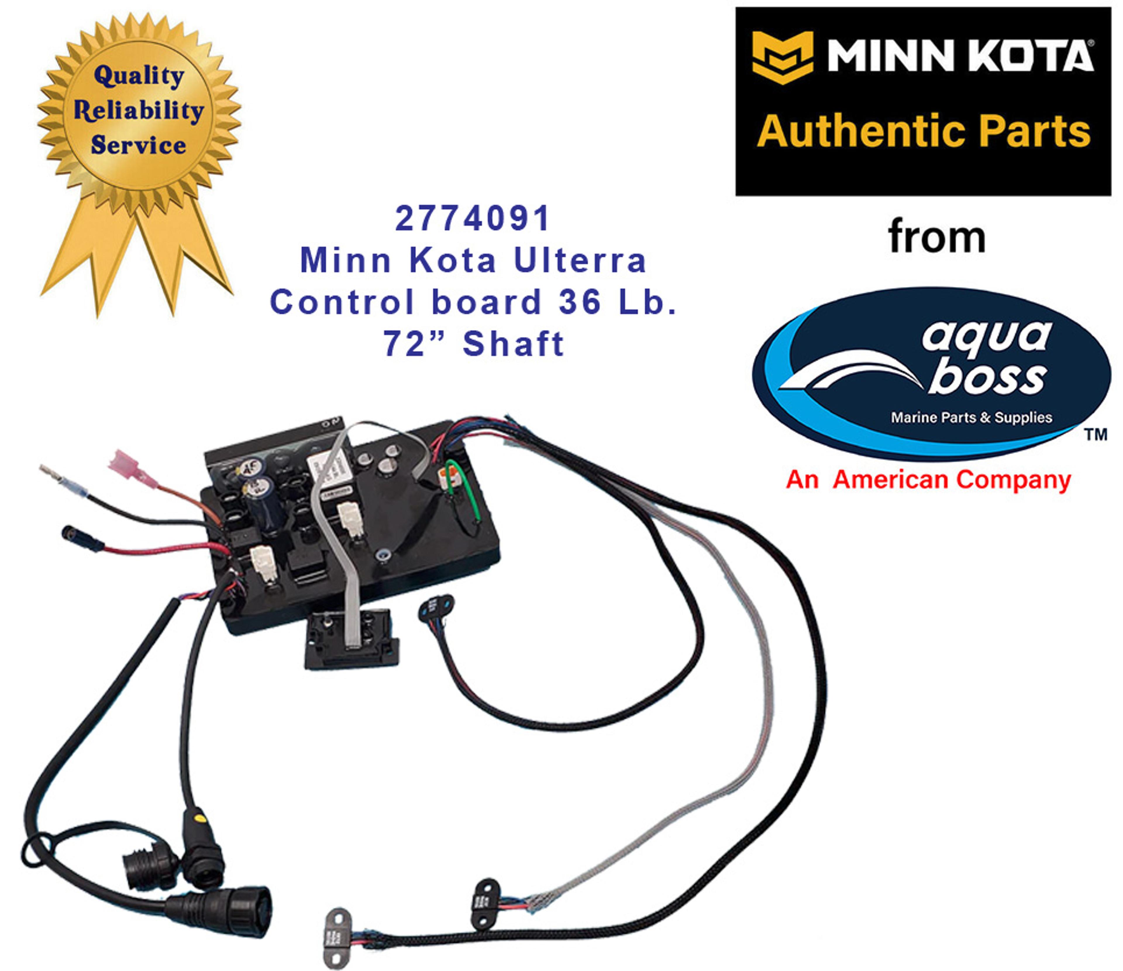 2774091 Control Board for Minn Kota Ulterra & Rip Tide 36 Volt 72 Inch Shaft